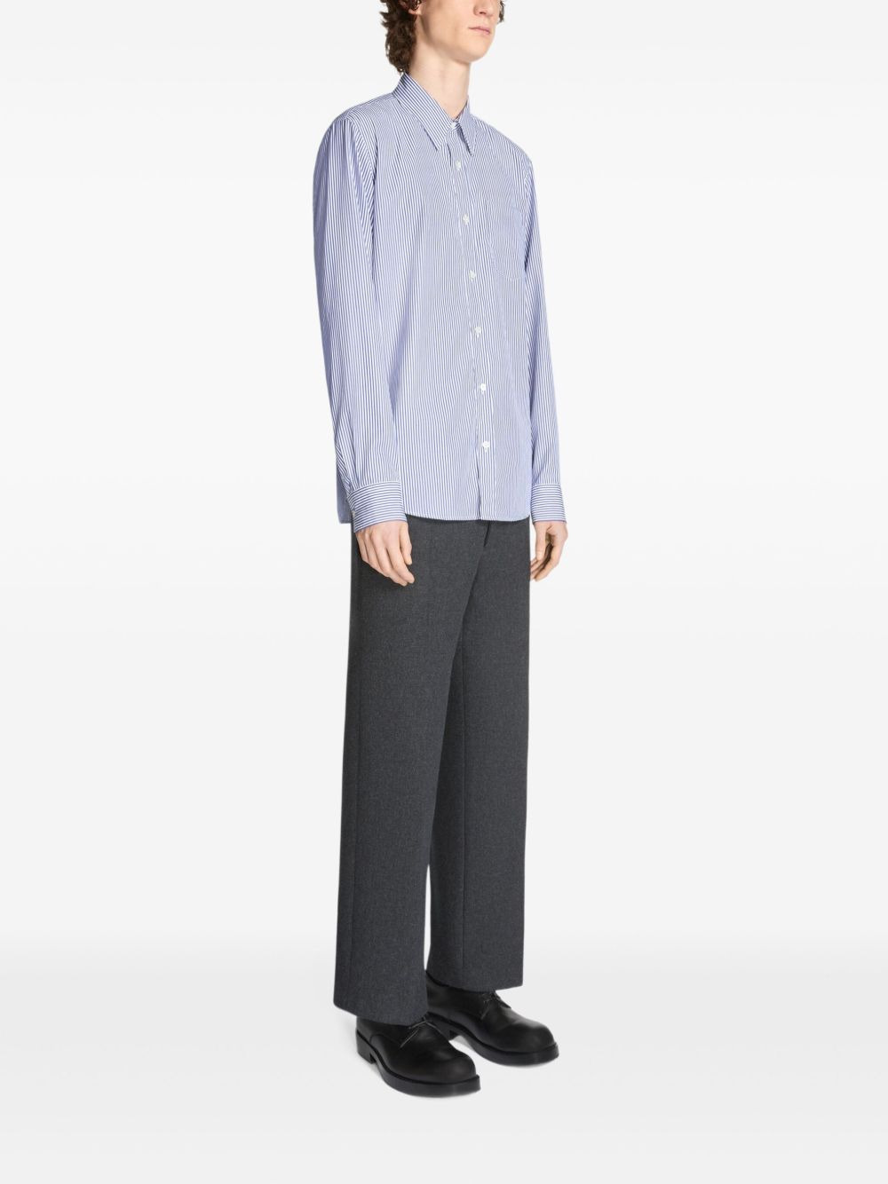 striped cotton shirt - 3