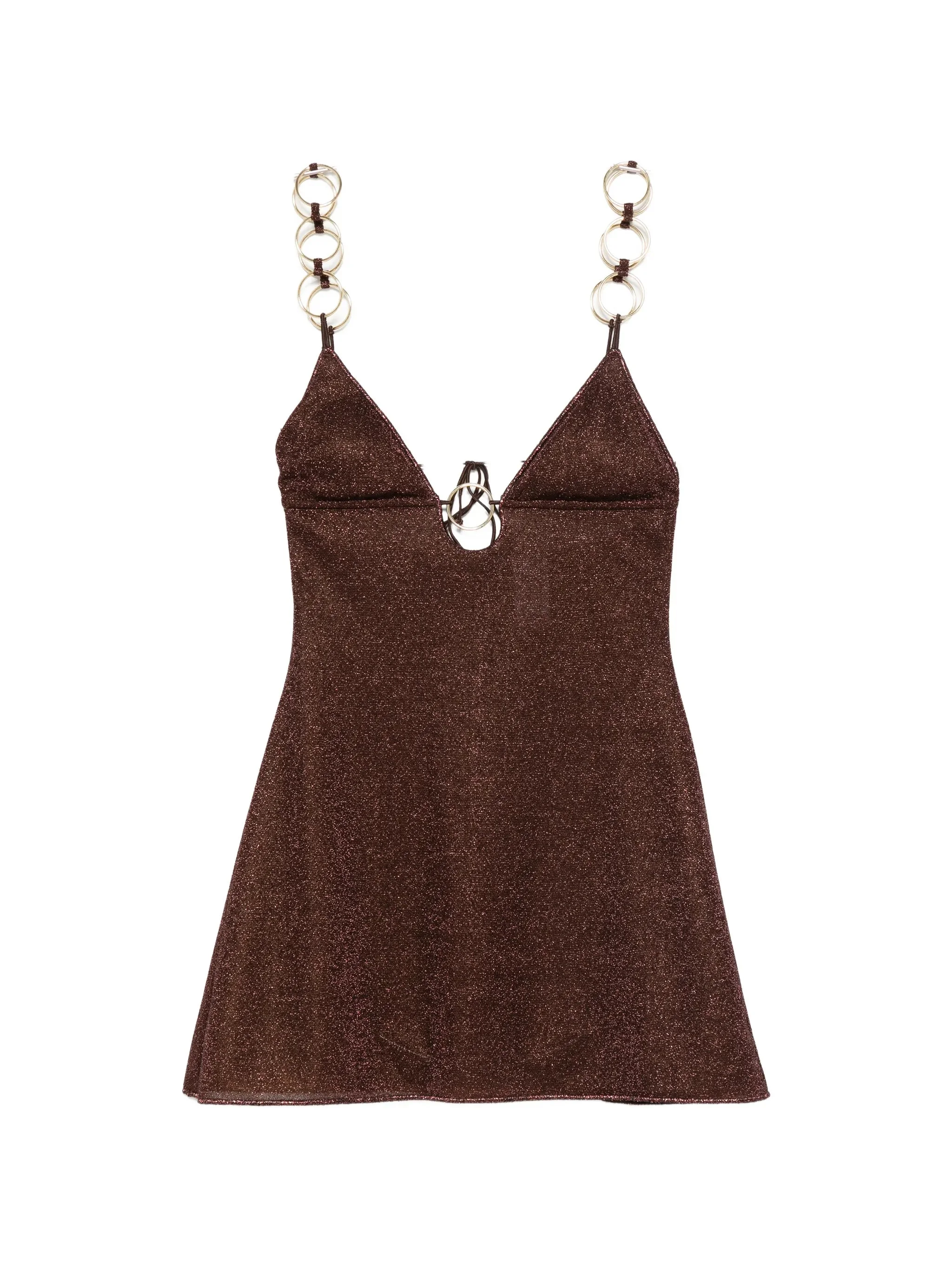 Oséree Lumière Ring-detail Mini Dress - 1