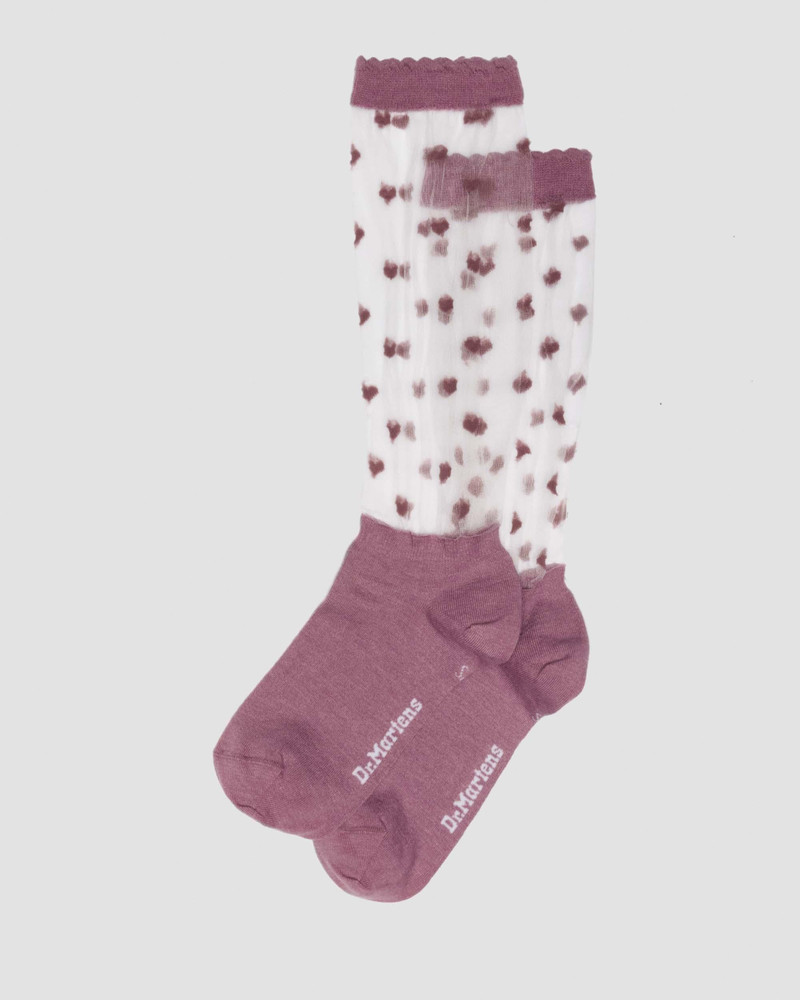 SHORT HEART MESH SOCKS Organic Cotton Blend & Mesh 1