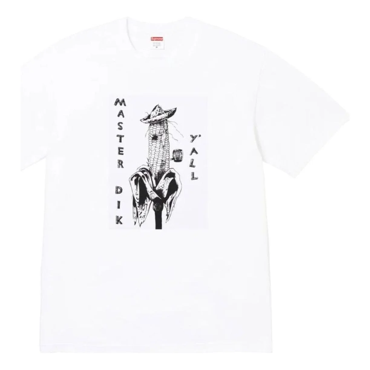 Supreme x Mike Kelley SS26 T-Shirt 'White' SUP-SS26-175-WHT - 1