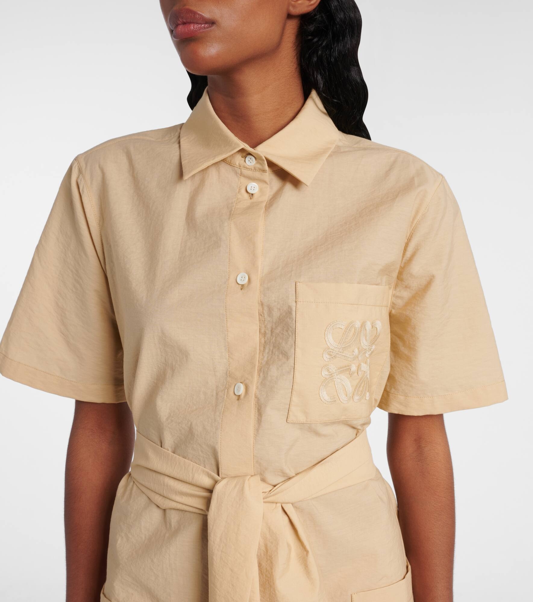 Paula's Ibiza Anagram shirt dress - 4