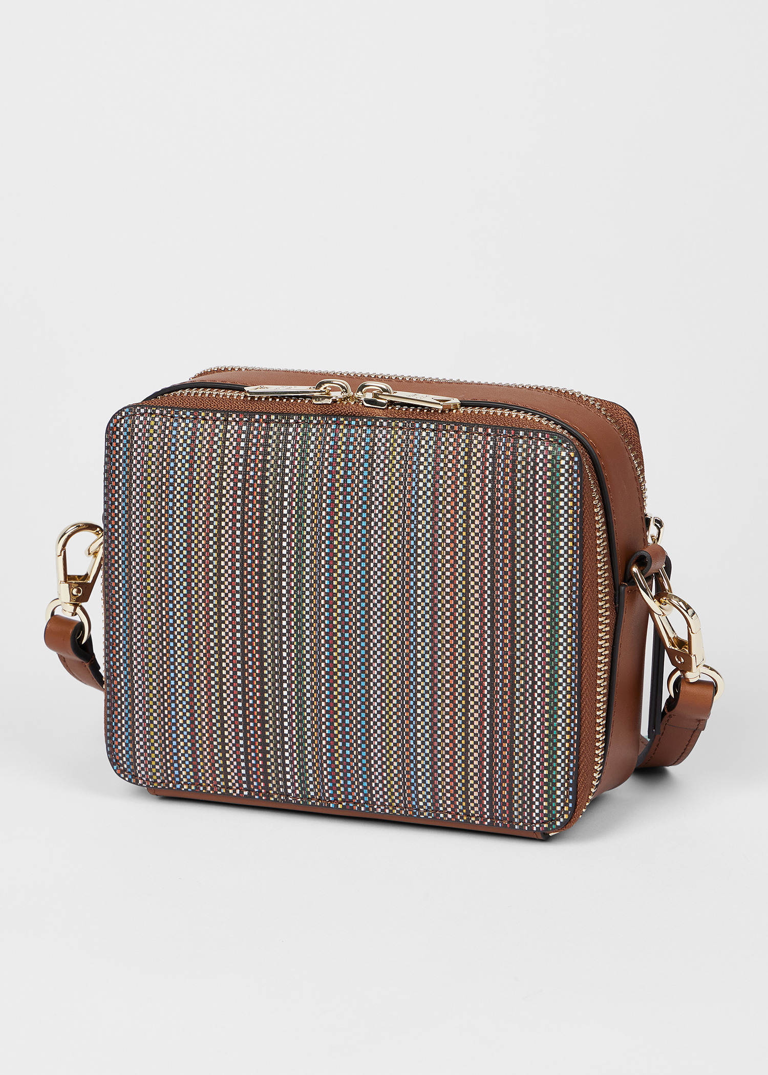 Women's 'Signature Stripe' Canvas Camera Bag - 2
