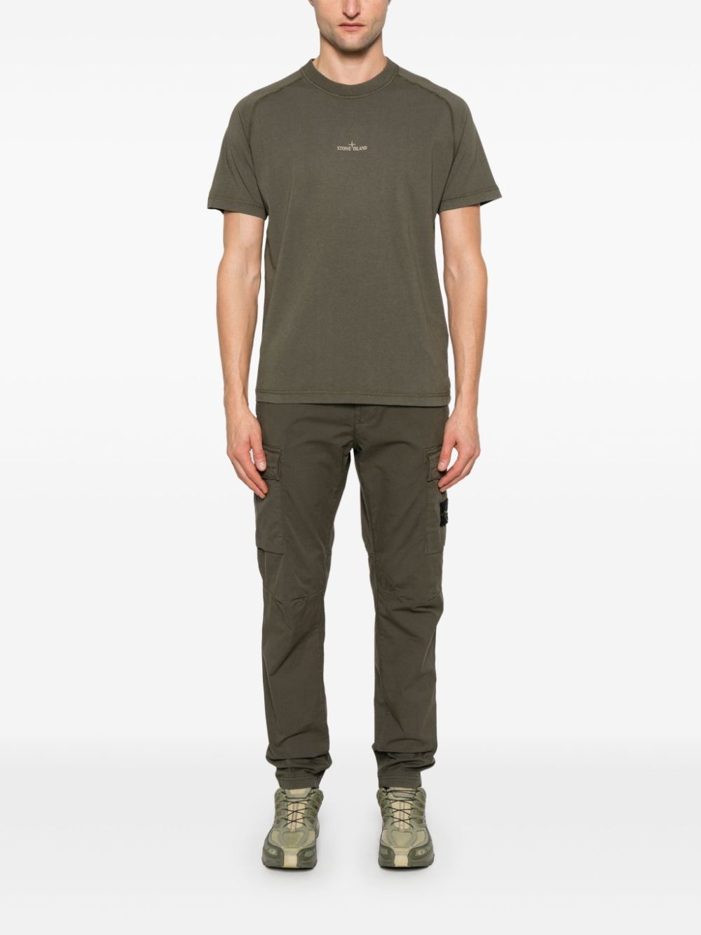Compass-print T-shirt - 2
