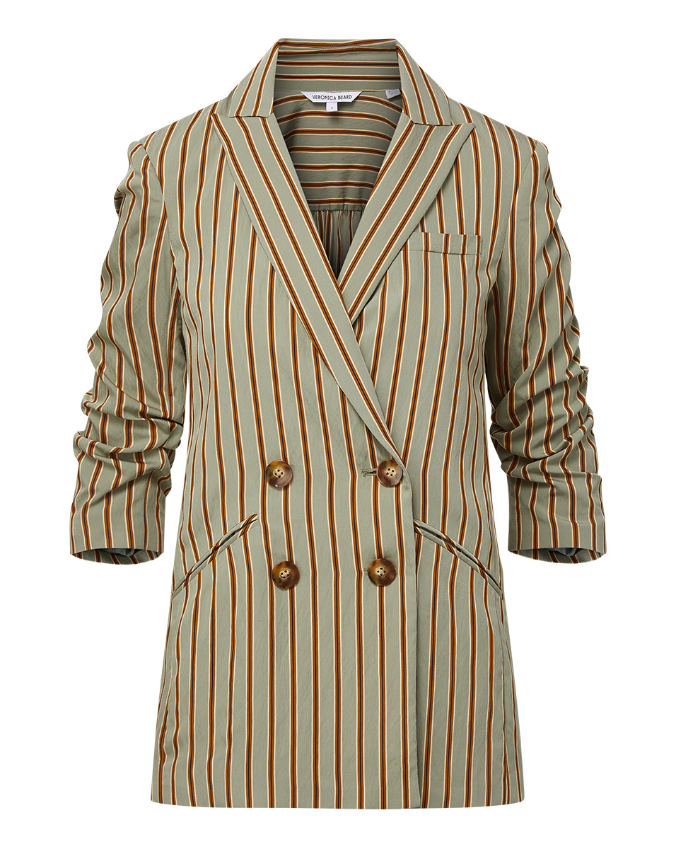 KIERNAN STRIPED DICKEY JACKET - 1