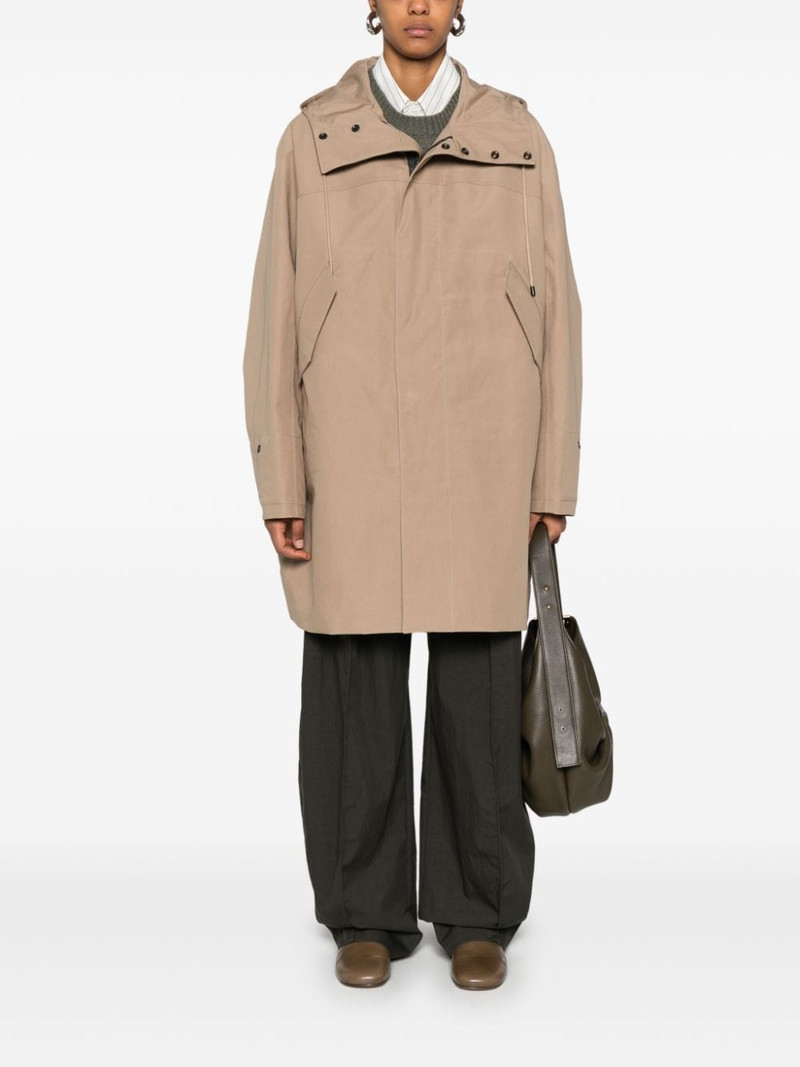 Lemaire hooded raincoat outlook