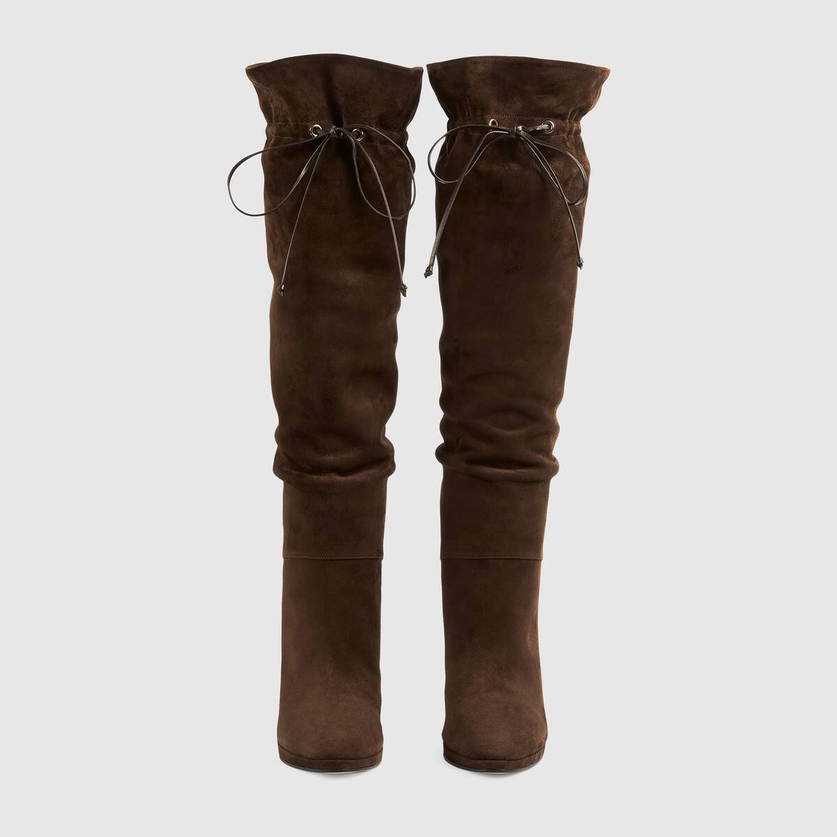 Women's knee-high boot with Double G - 3