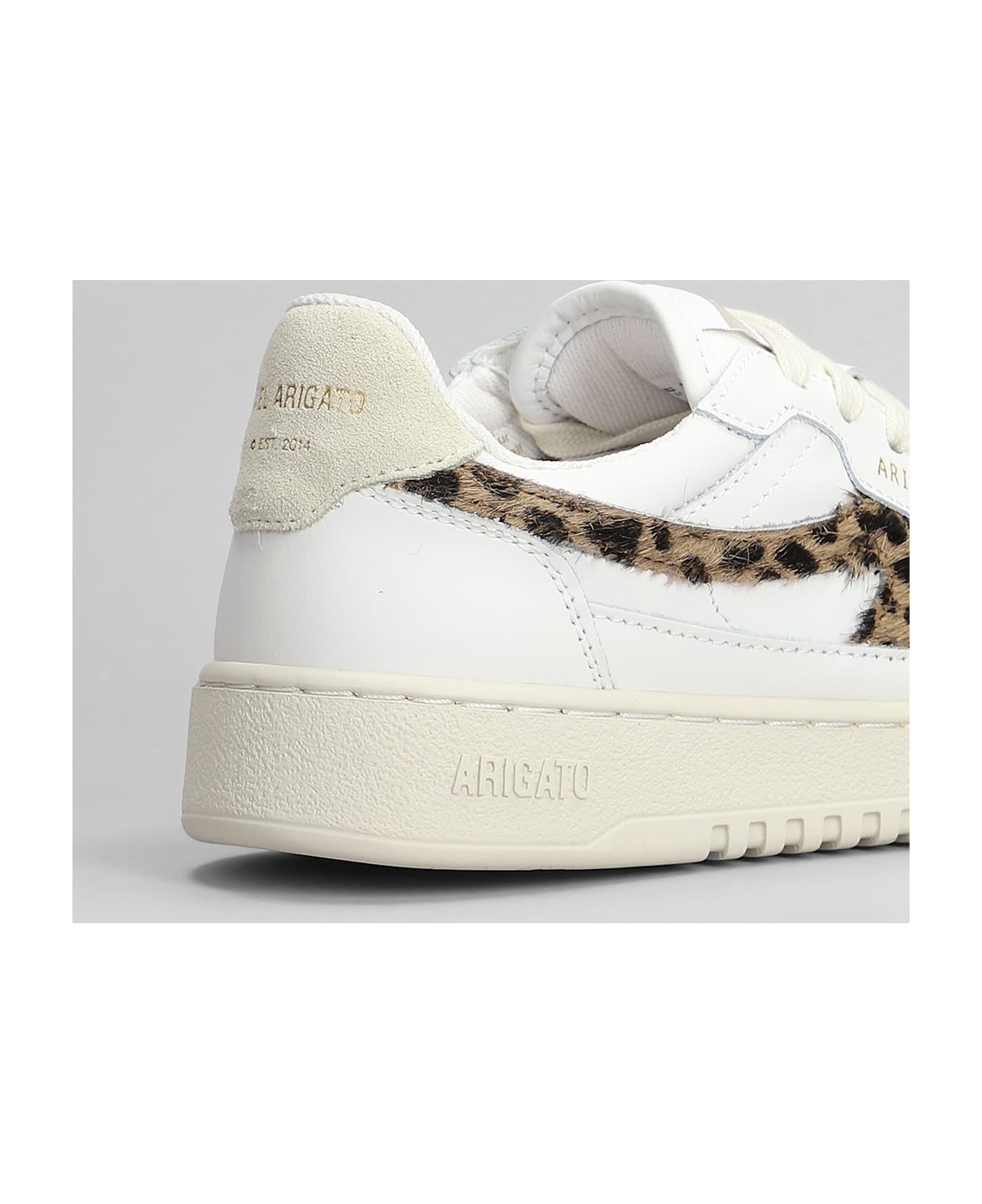 Dice-a Sneaker Sneakers In White Leather - 5