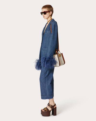 Valentino DENIM CHAMBRAY TROUSERS outlook