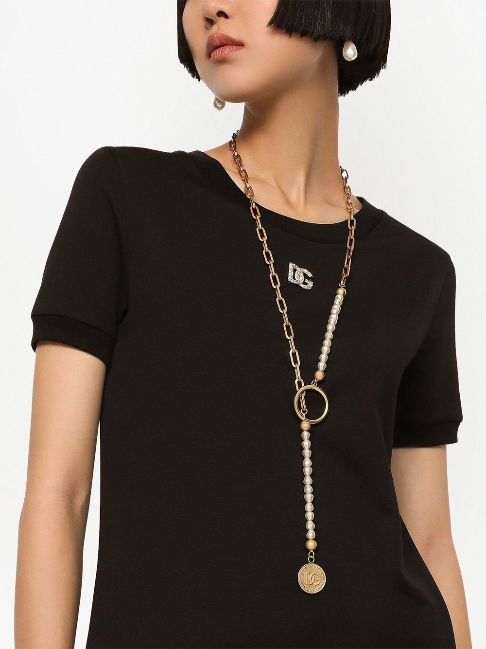 logo-detail short-sleeve T-shirt - 4
