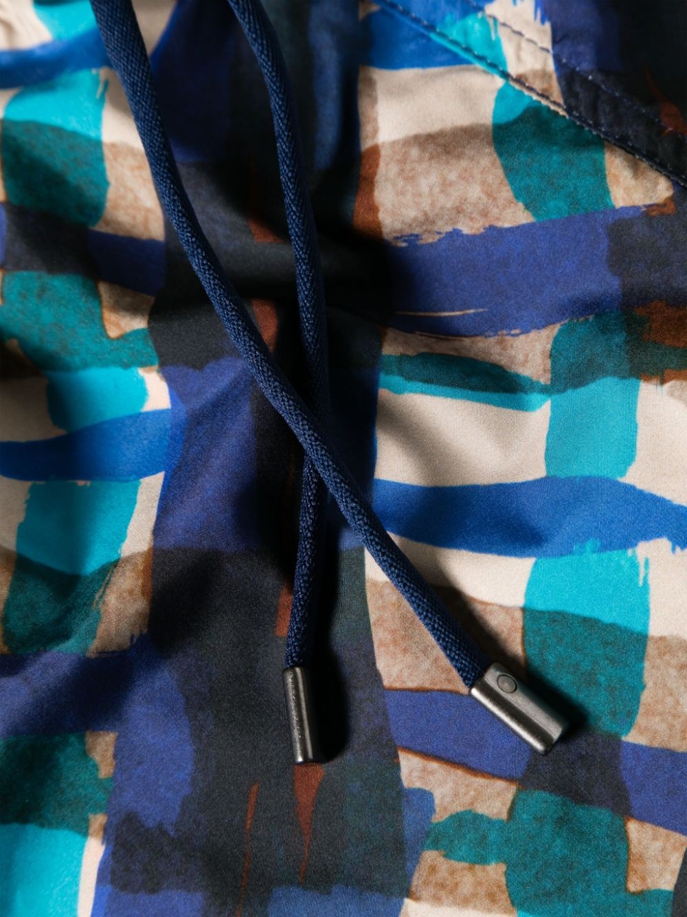 abstract-pattern swim shorts - 3