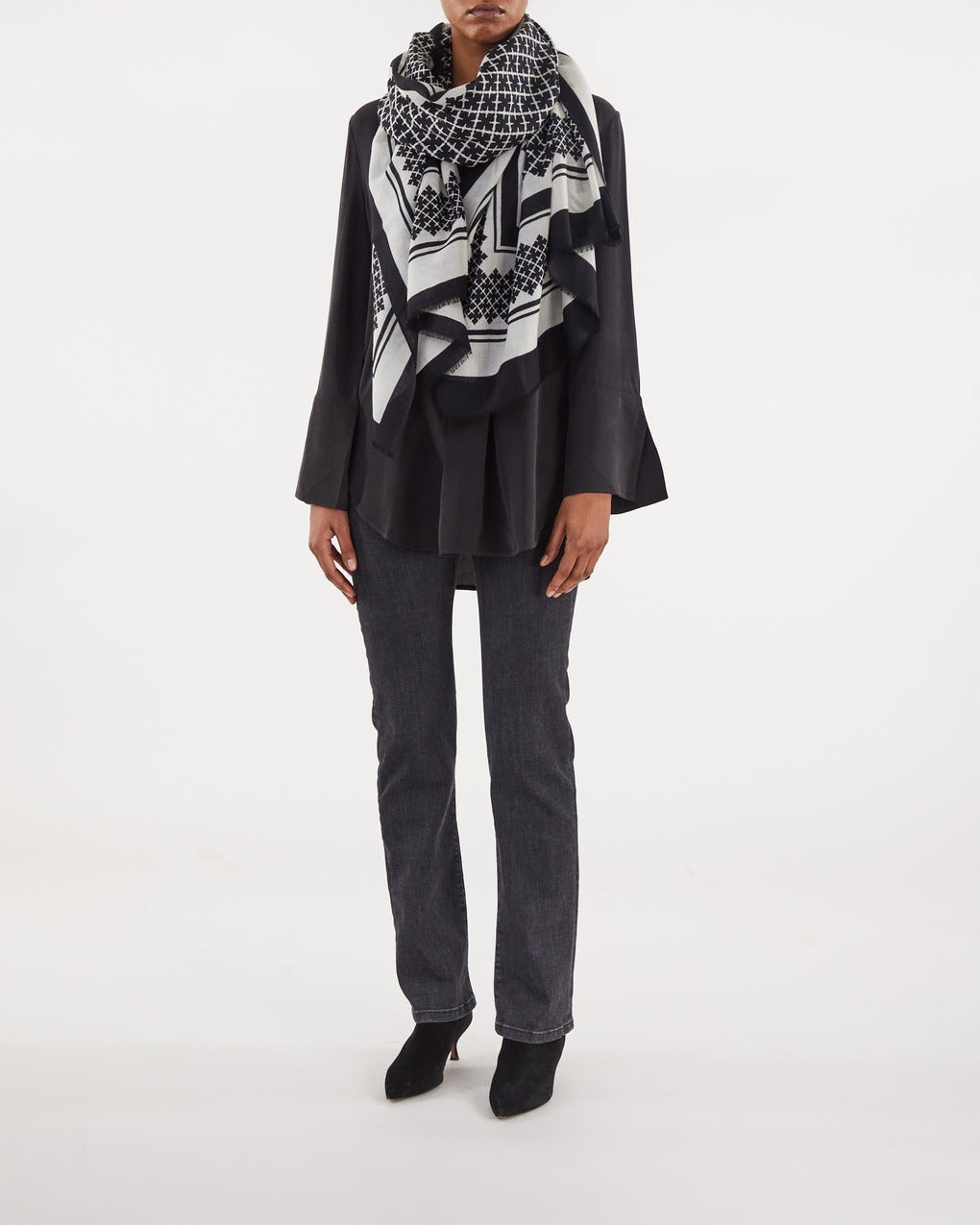 Scarf Julee Black ONESIZE - 3