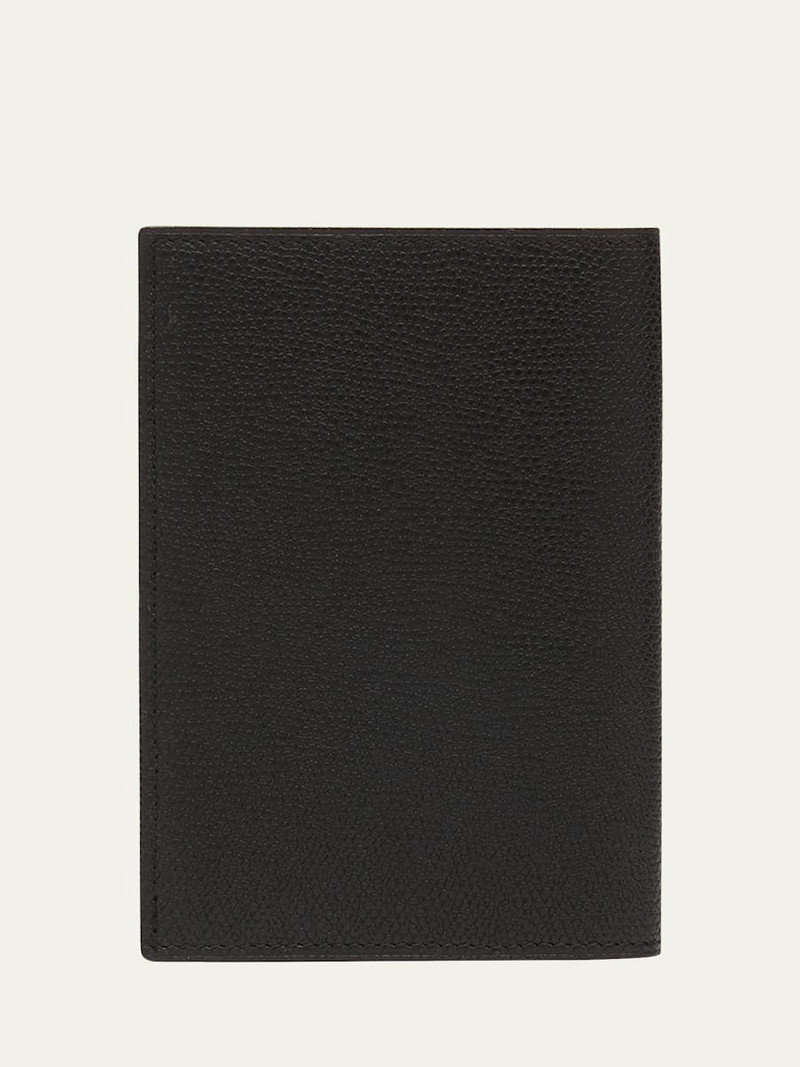 Valextra Men's Leather Passport Cover outlook
