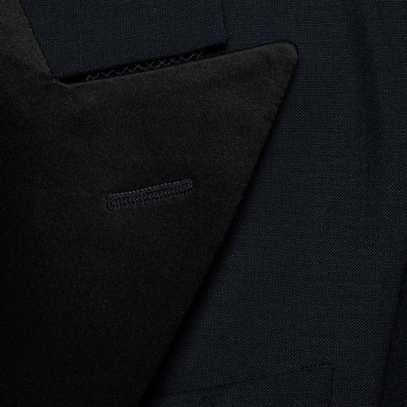 Fitted mohair wool tuxedo 8