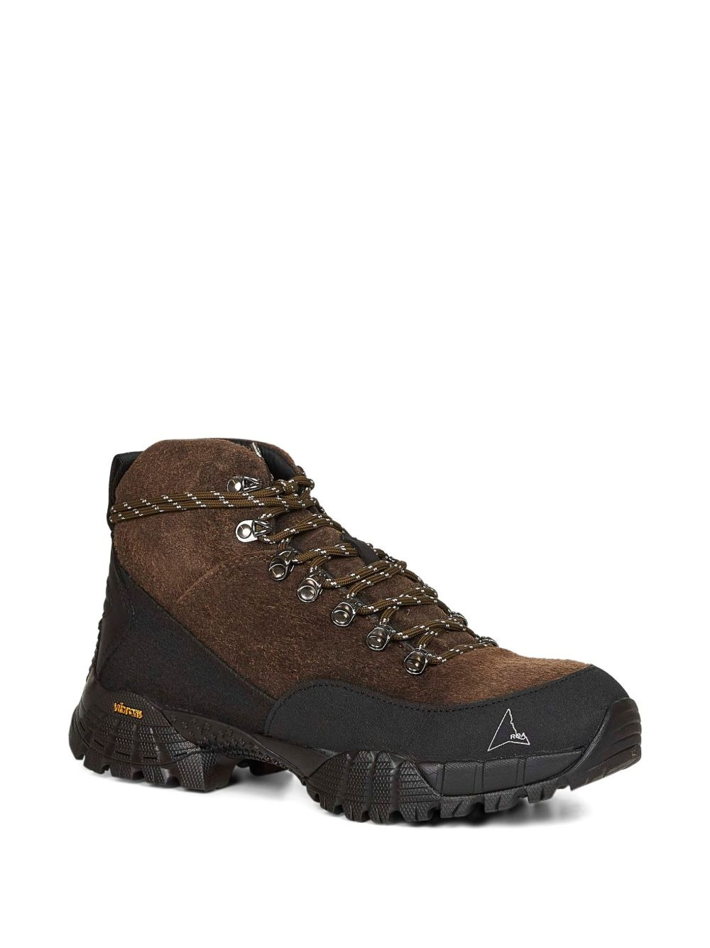 Andreas lace-up suede-blend boots - 2