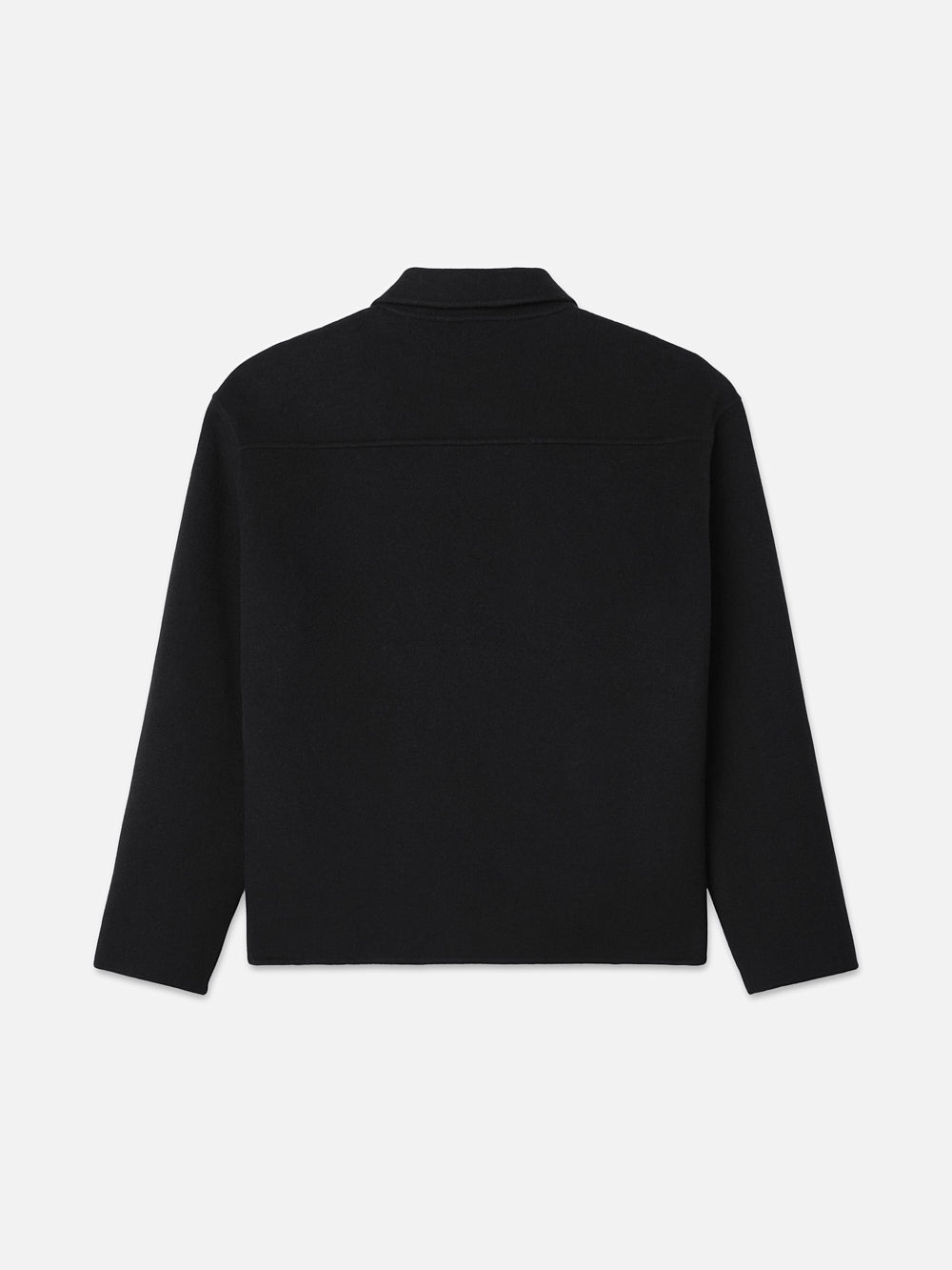 Ritz Men's Wool Shirt in Black - 4