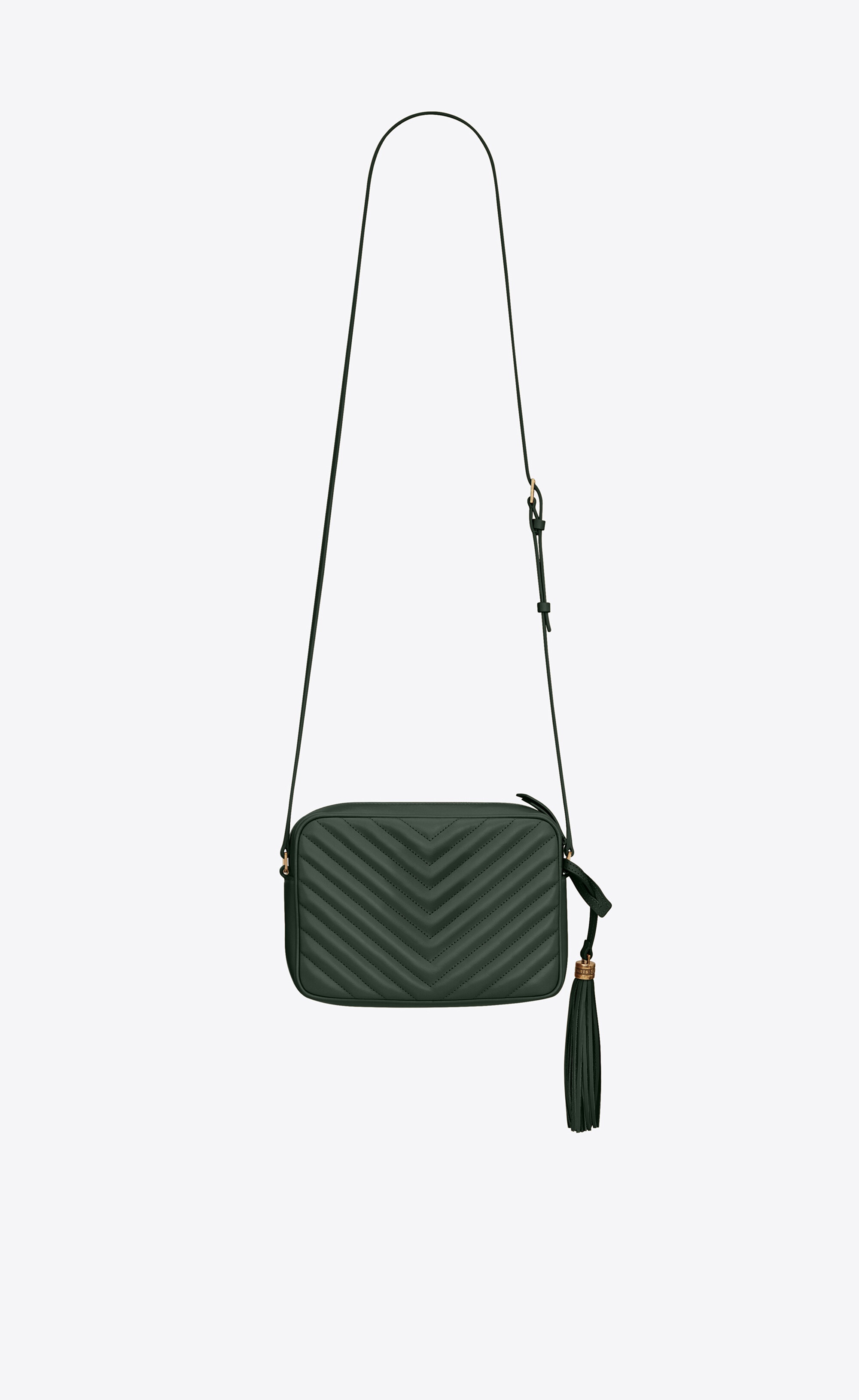 lou camera bag in quilted leather - 3