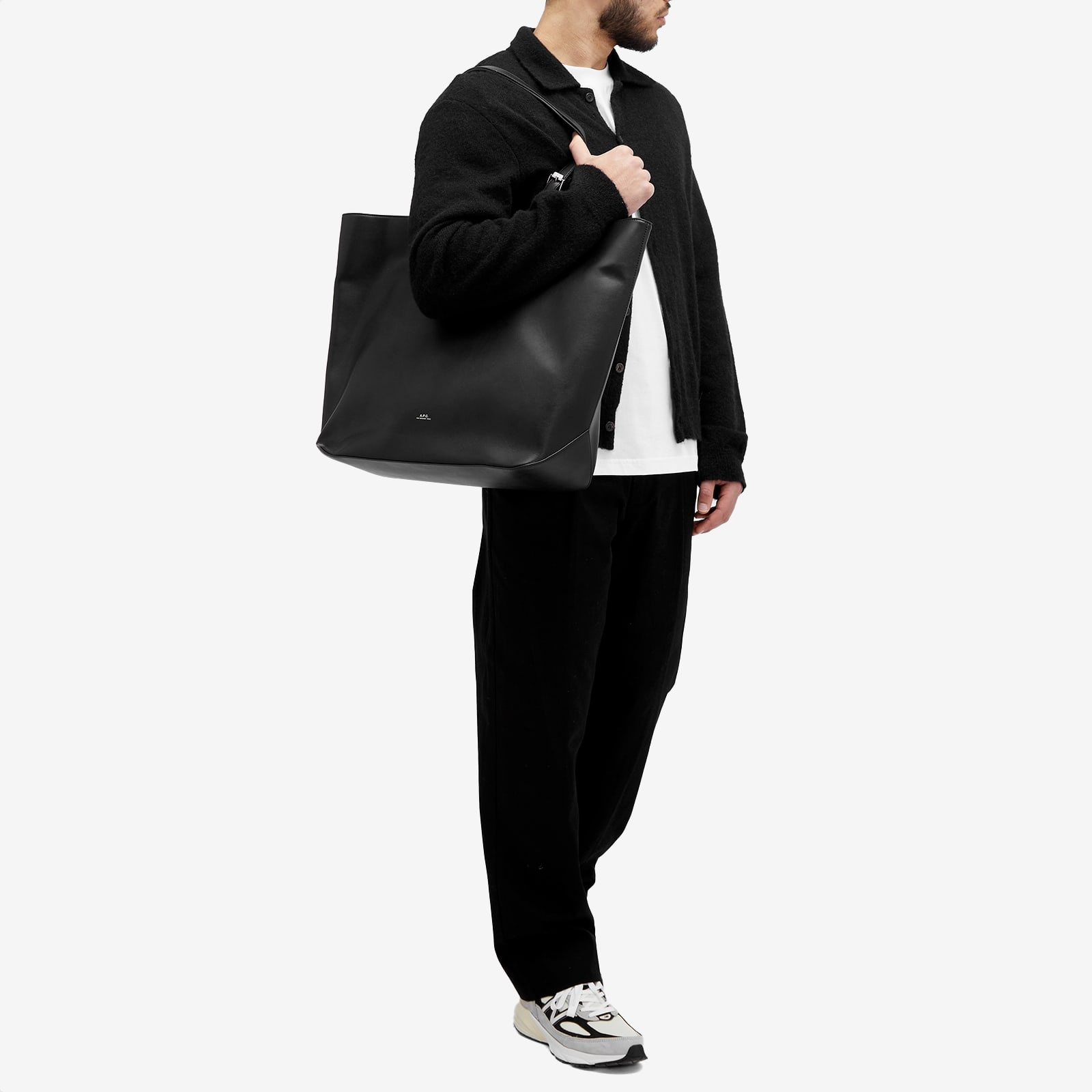 A.P.C. Nino Leather Tote - 2