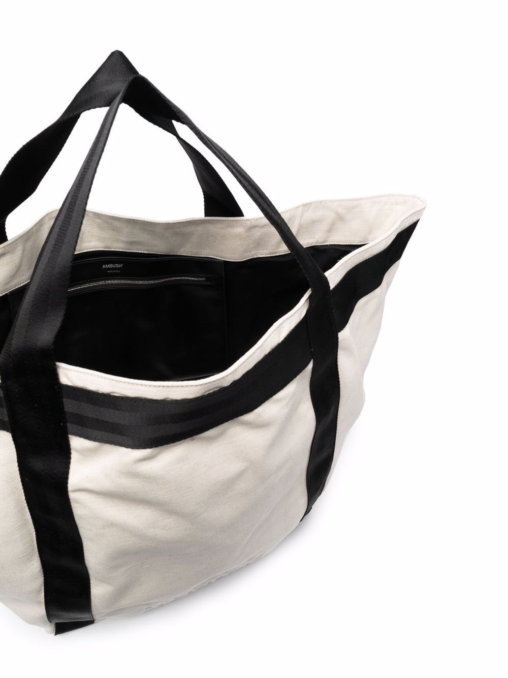 embossed logo maxi tote bag - 5
