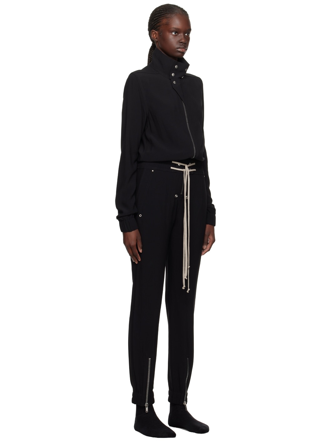 Black Bauhaus Jumpsuit - 4