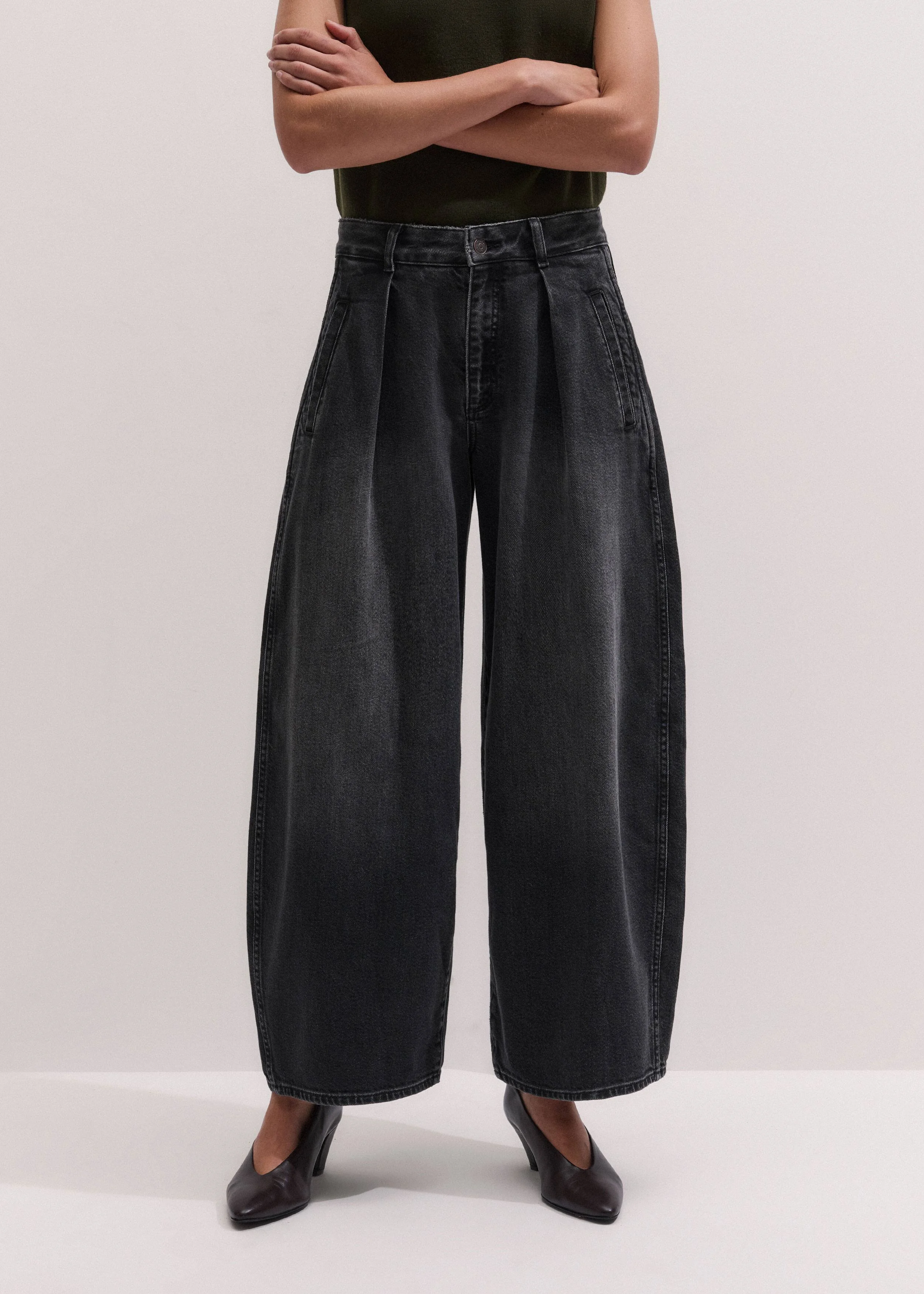 Tailored Barrel Jean - 1
