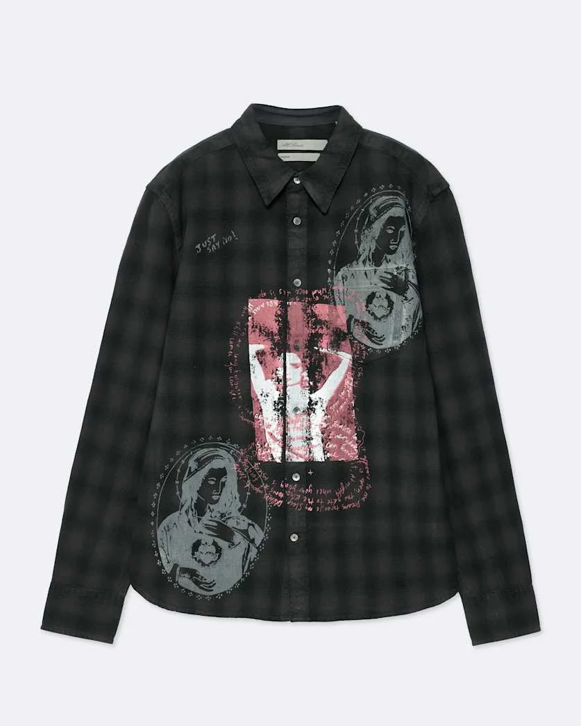 BOWER RELAXED-FIT PRINTED SHIRT - 1