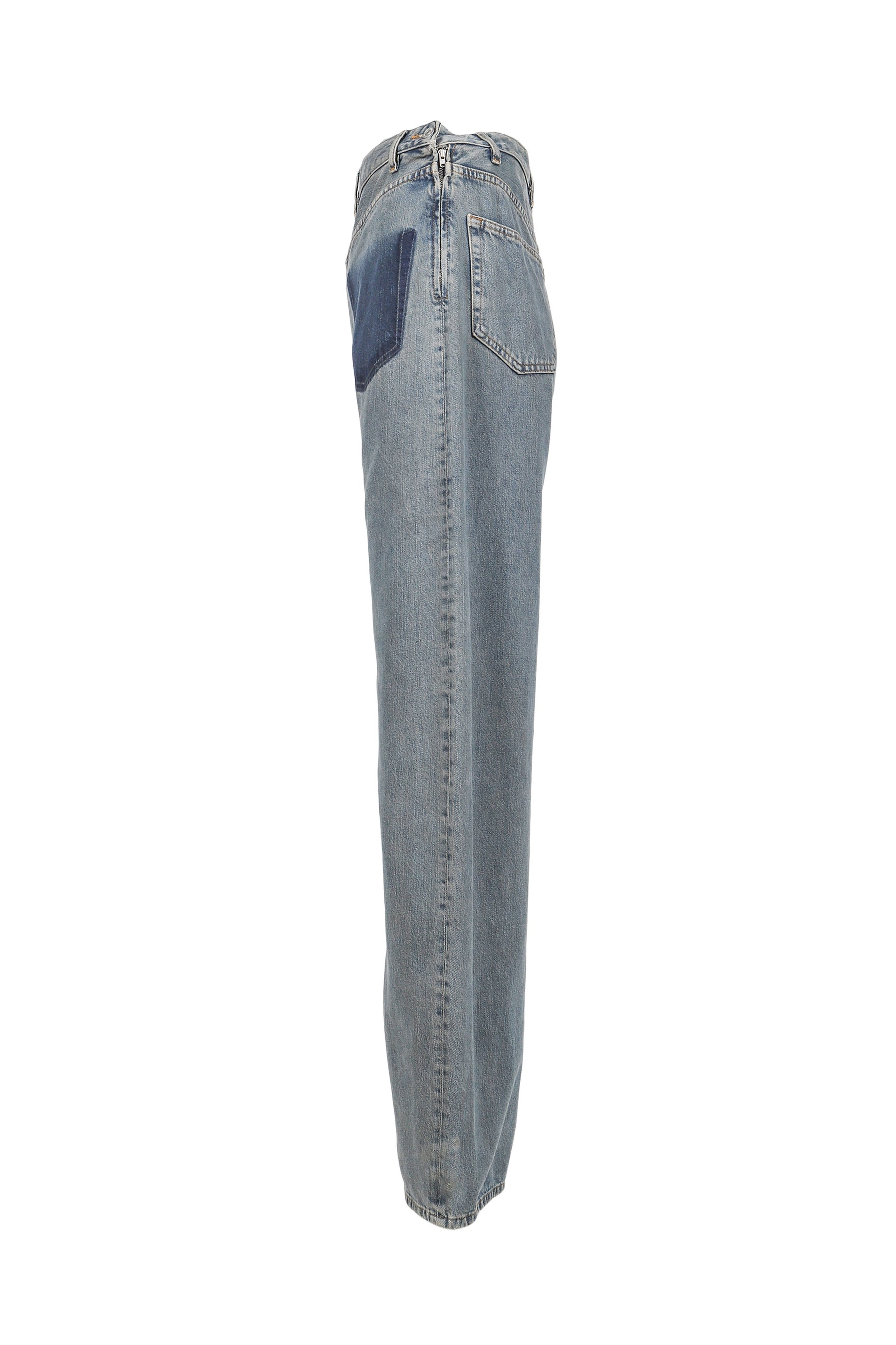 PANTS 5 POCKETS / LIGHT GRY - 3