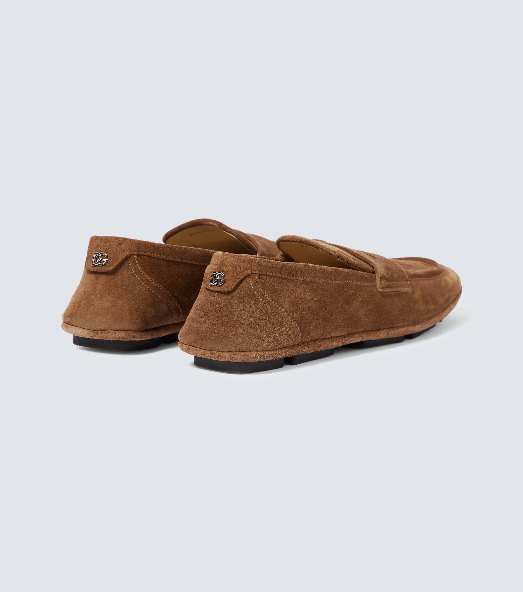 Suede penny loafers - 6