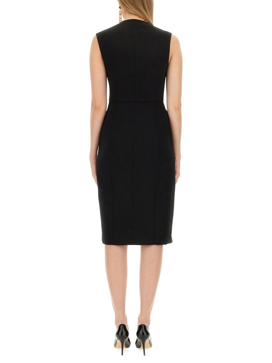 ワンピース Moschino FW24 CREPE DRESS (04075524 0555) Moschino Moschino Crepe Dress | baltini | REVERSIBLE