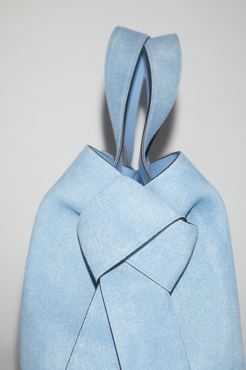 Musubi midi tote - Light blue 7