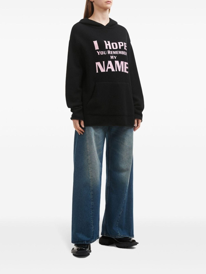 We11done Graphic hoodie outlook