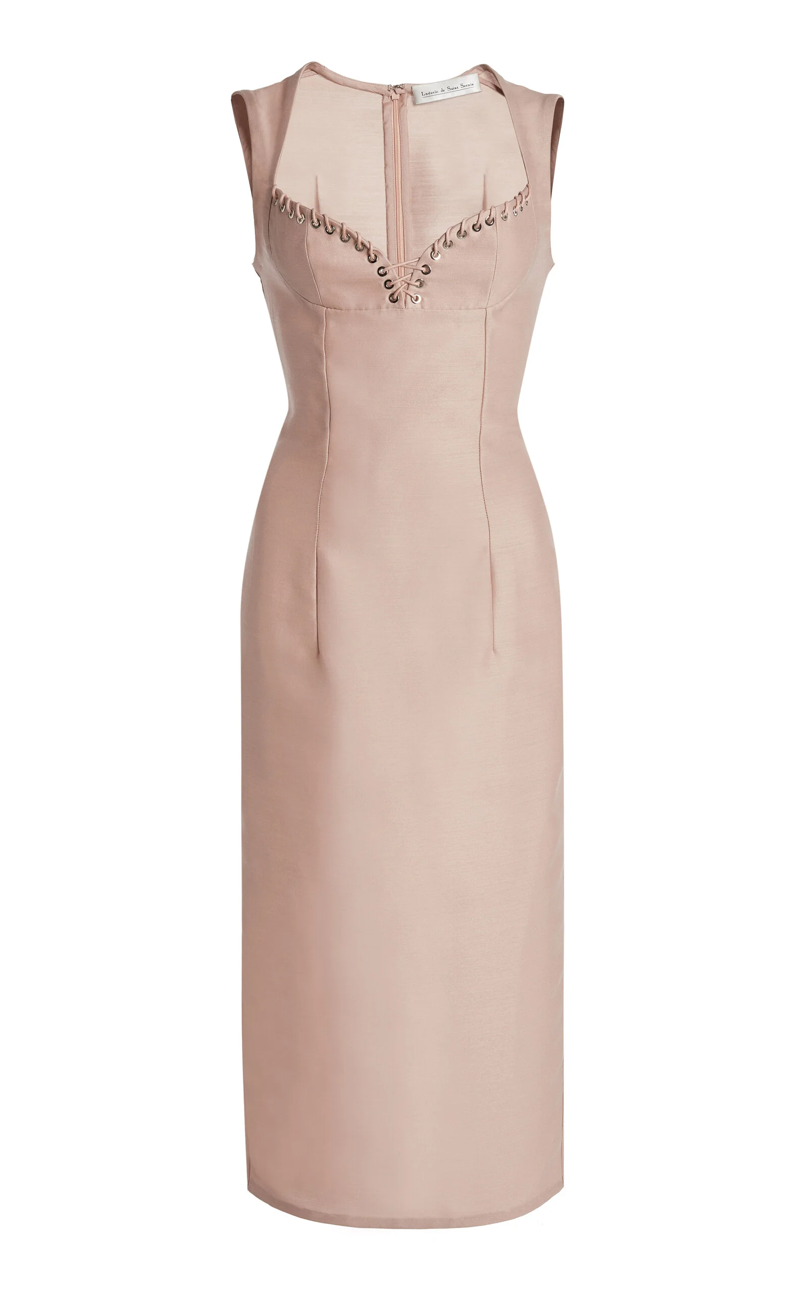New Robin Wool Midi Dress pink - 1