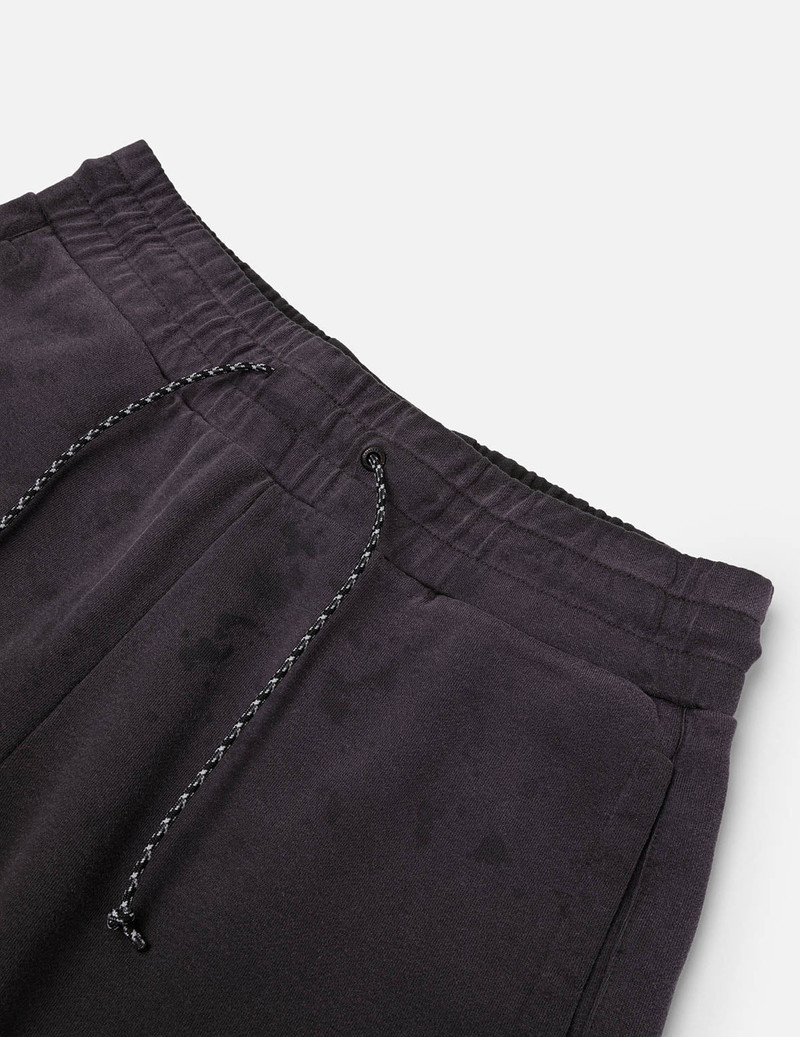 Seagull and Logo Embroidery Relax Fit Rock-Washed Sweatshorts 7
