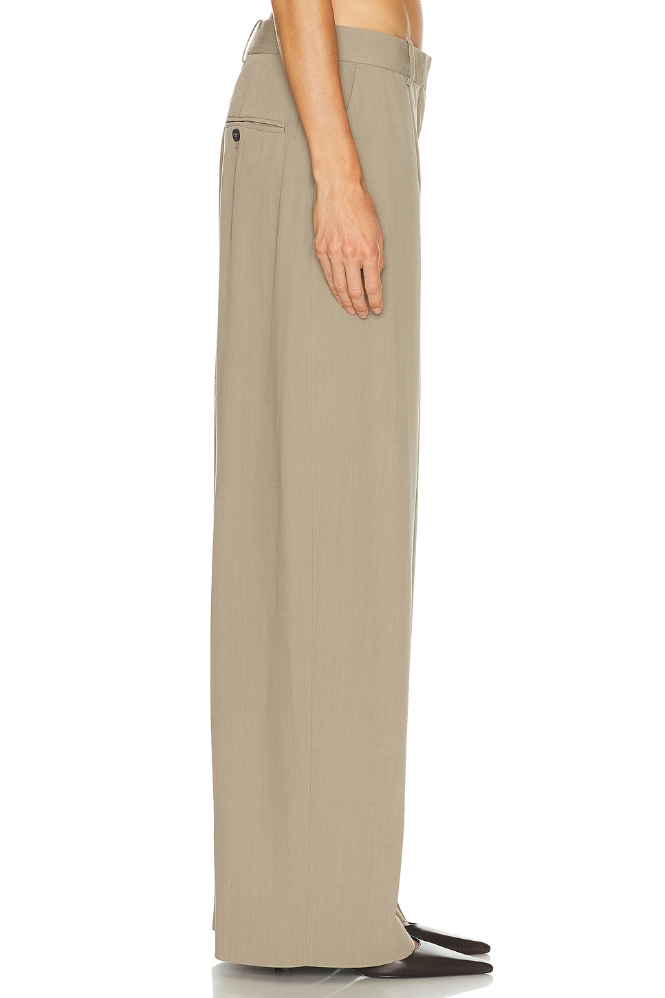 Wide Fluid Trouser - 3