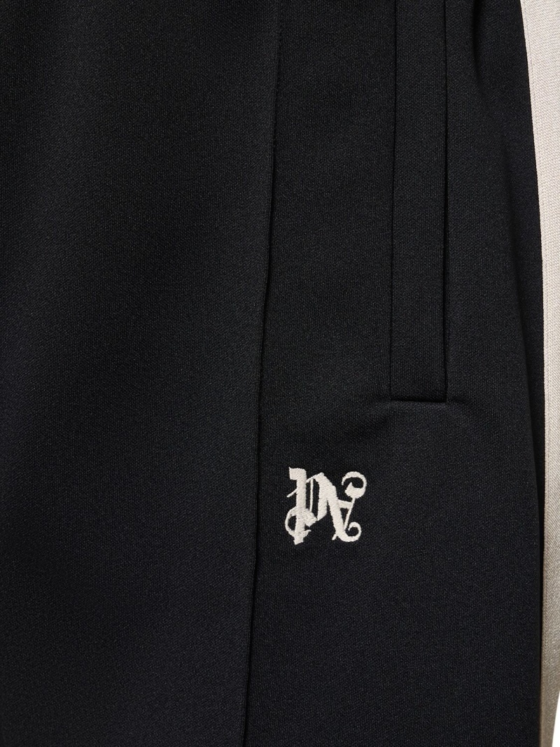 Monogram tech track sweat shorts - 2