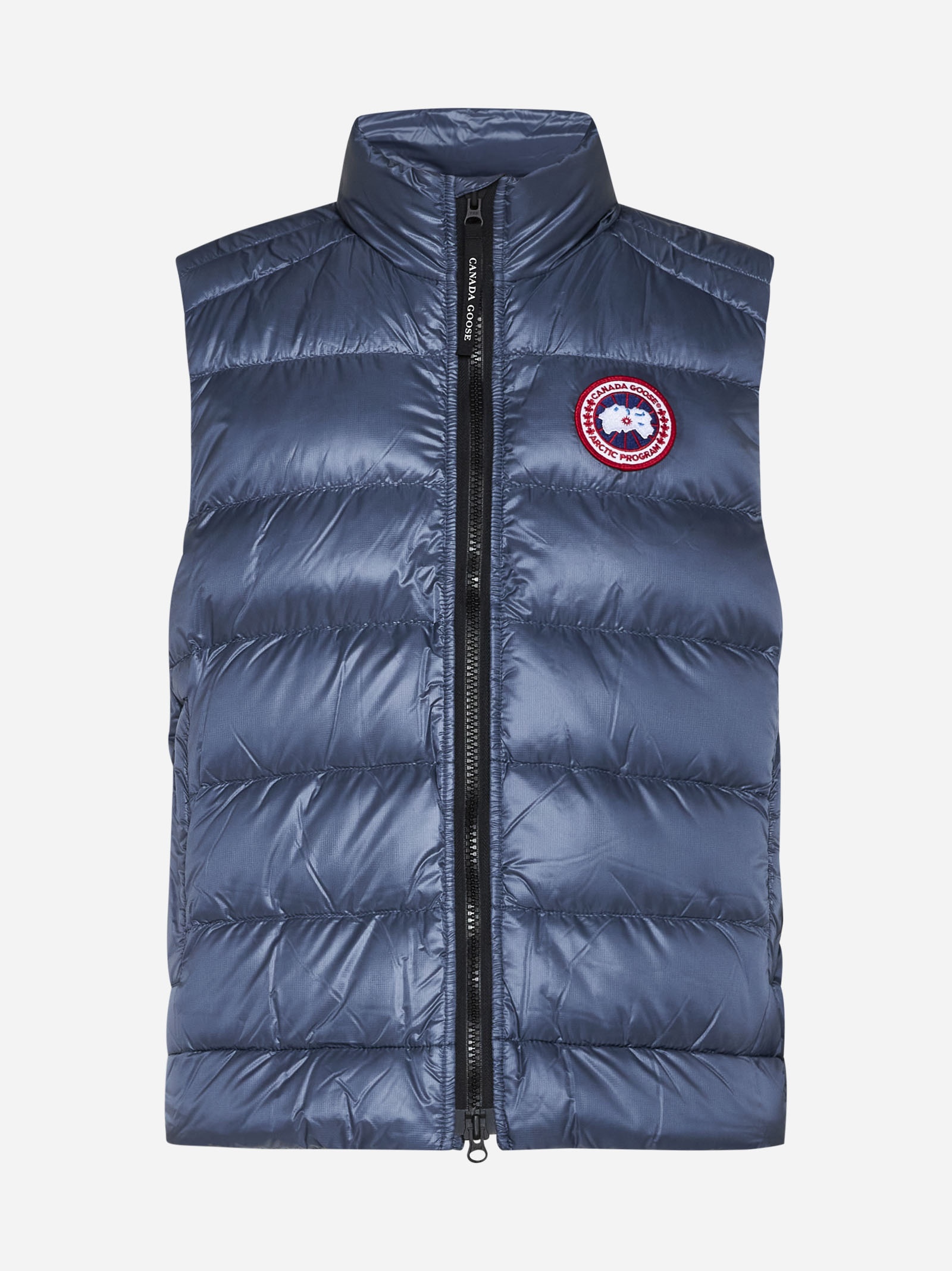 Crofton quilted nylon down vest - 1