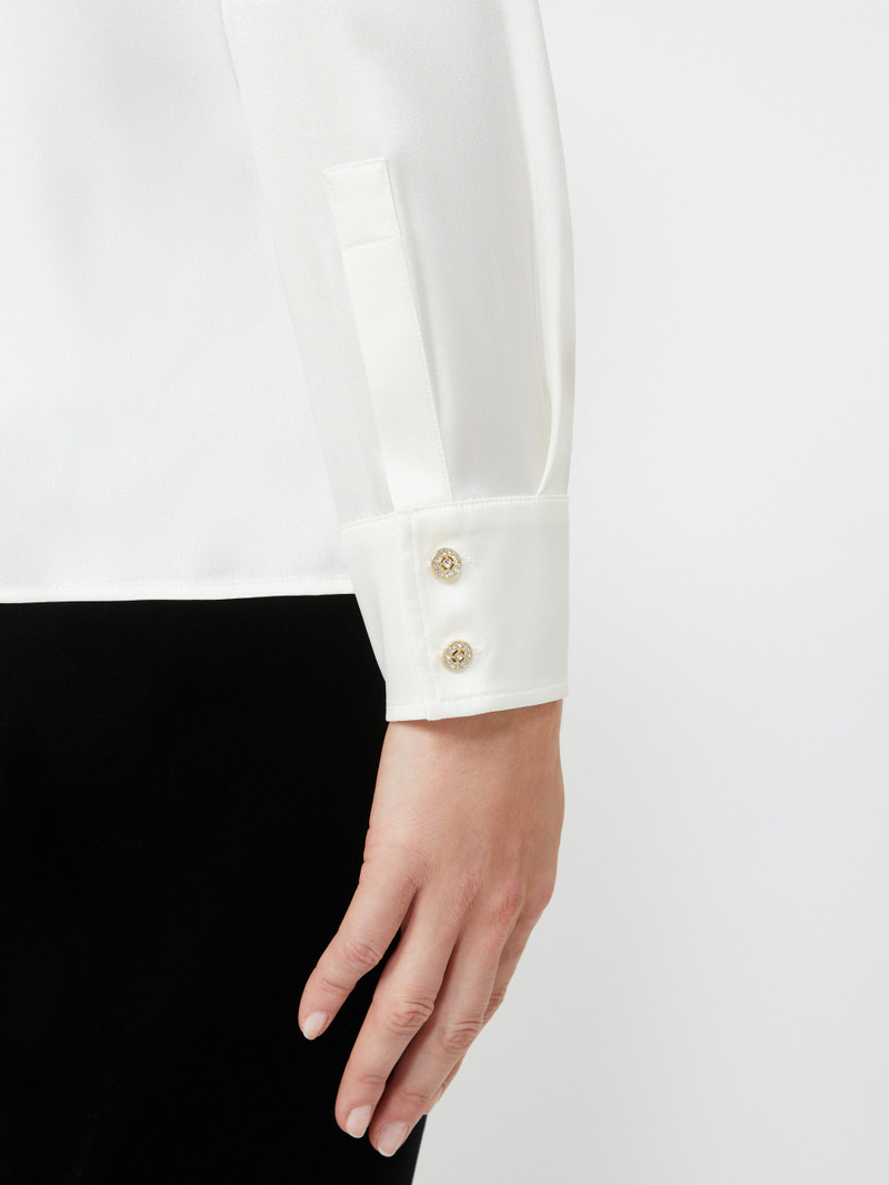 GILLES Silk satin blouse 6
