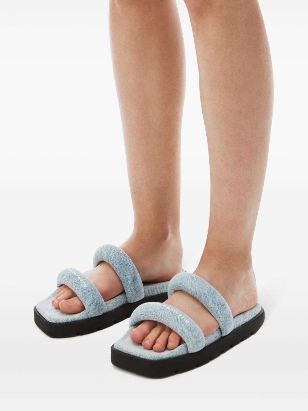 Jay flatform denim sandals - 6