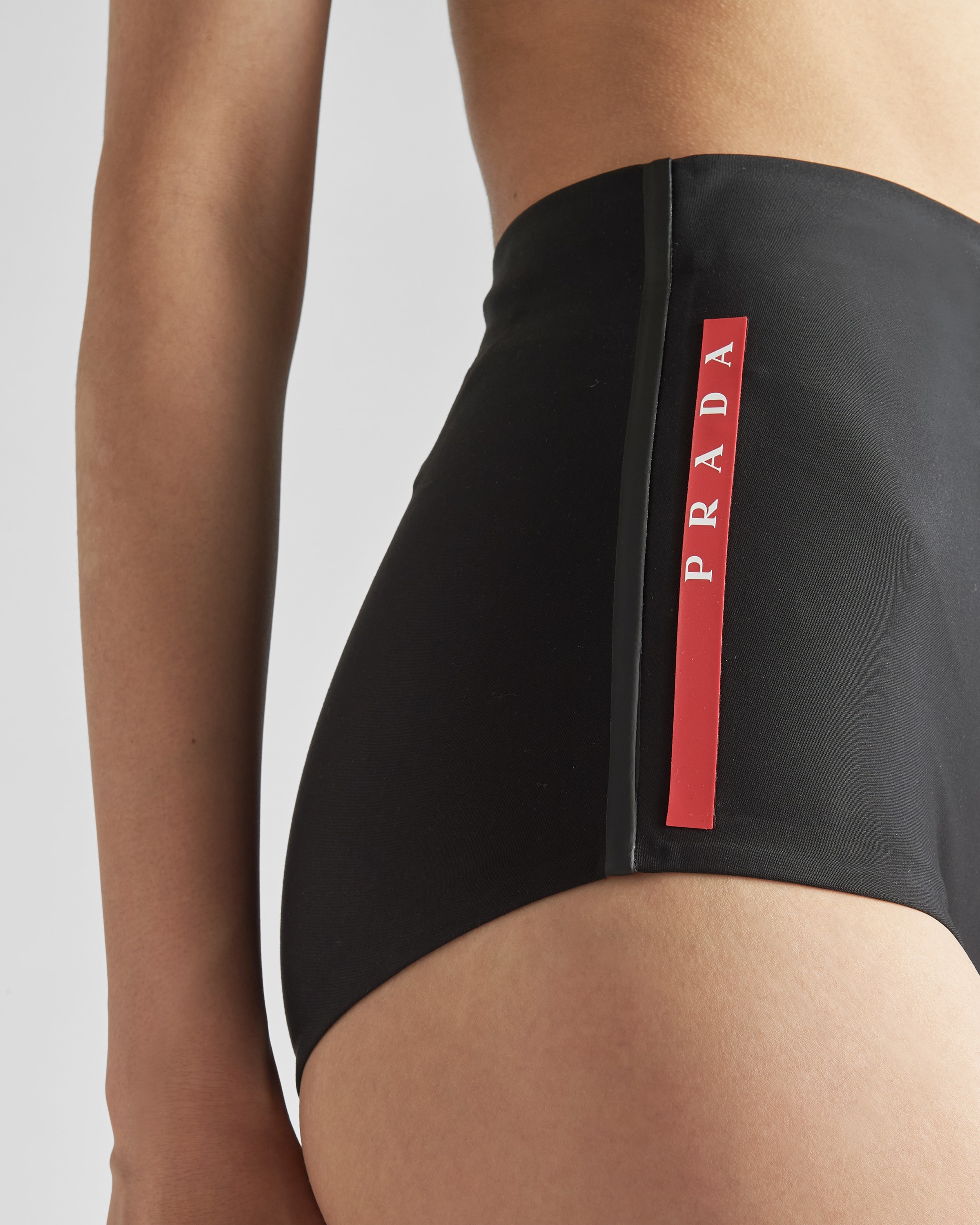 Stretch jersey swim shorts - 4
