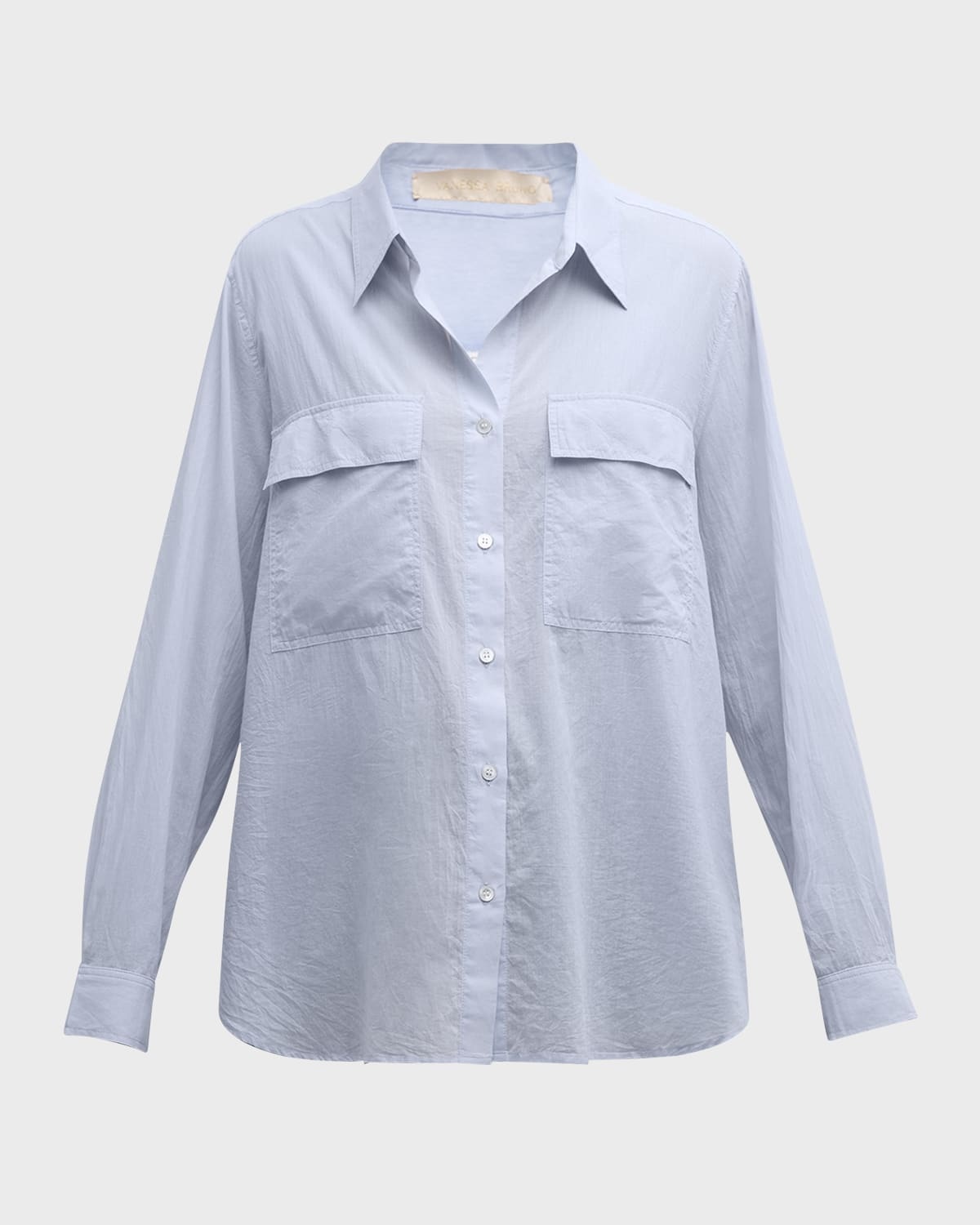 Dim Button-Down Cotton Shirt - 1