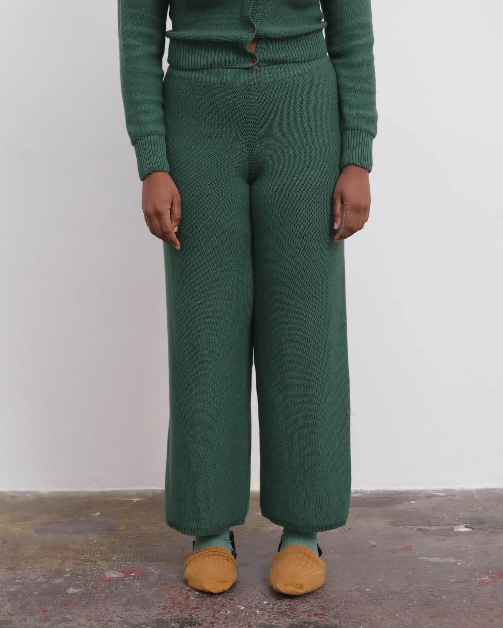 Tier Pants - Organic Cotton Rib - 1
