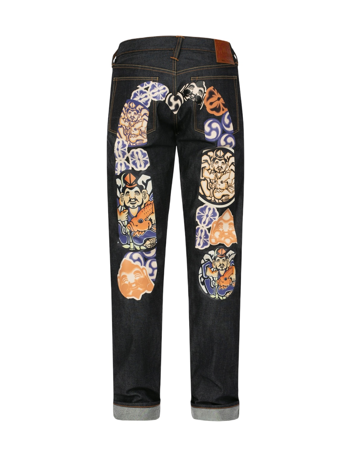 Godhead and Kamon Daicock print Carrot Fit Jeans #2017 - 11