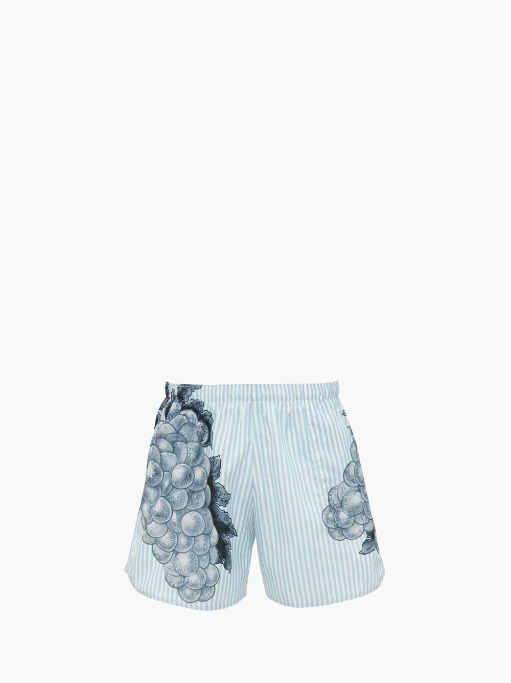 SWIM SHORTS WITH GRAPE MOTIF - 1