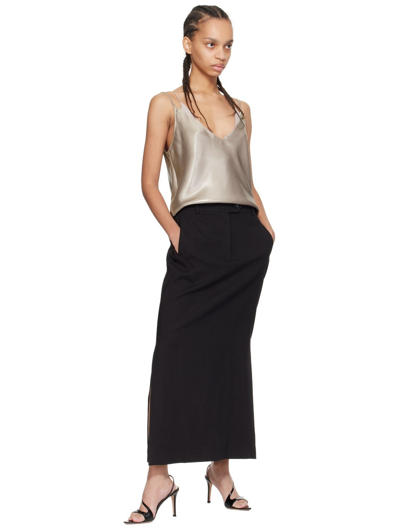BOSS Black Slit Midi Skirt outlook