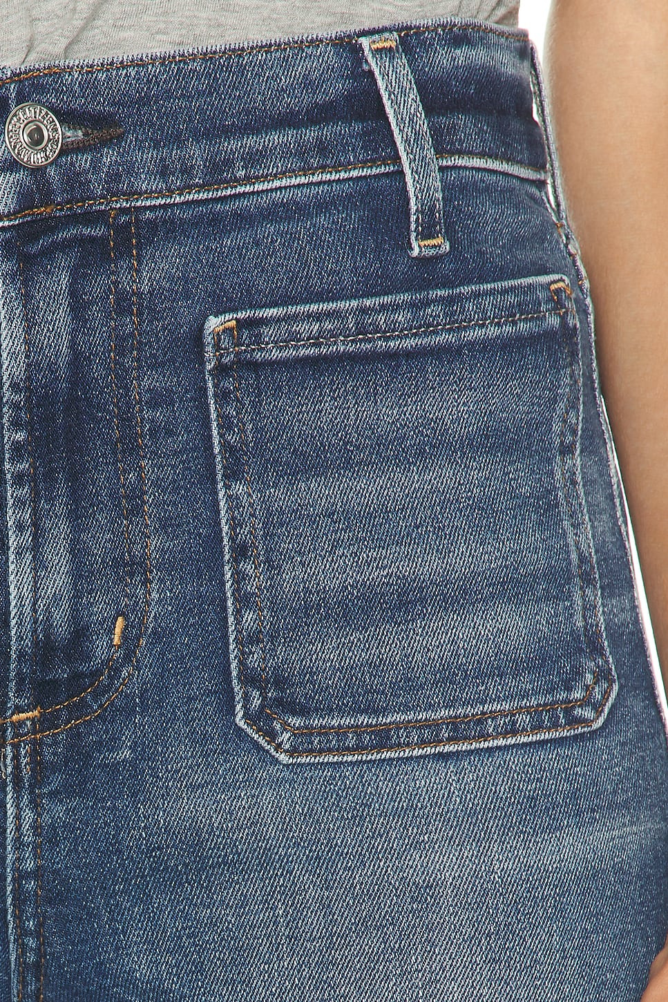 Kimberly Patch Pocket Flare Jeans - 6