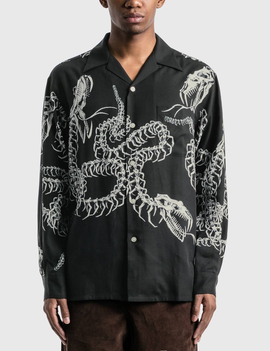 Hawaiian Long Sleeve Shirt (Type-6) - 1