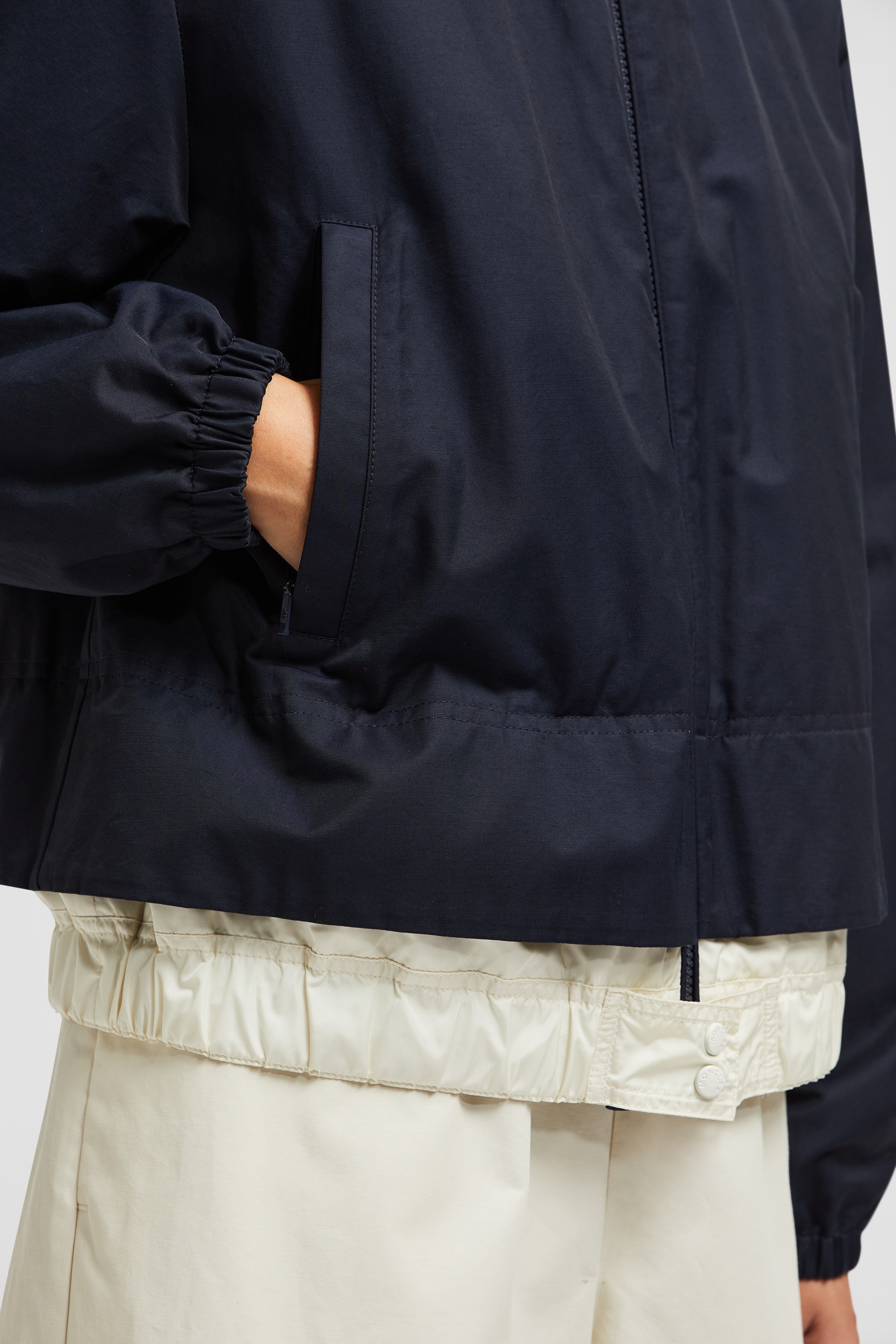 Janze Hooded Twill Short Down Jacket - 6