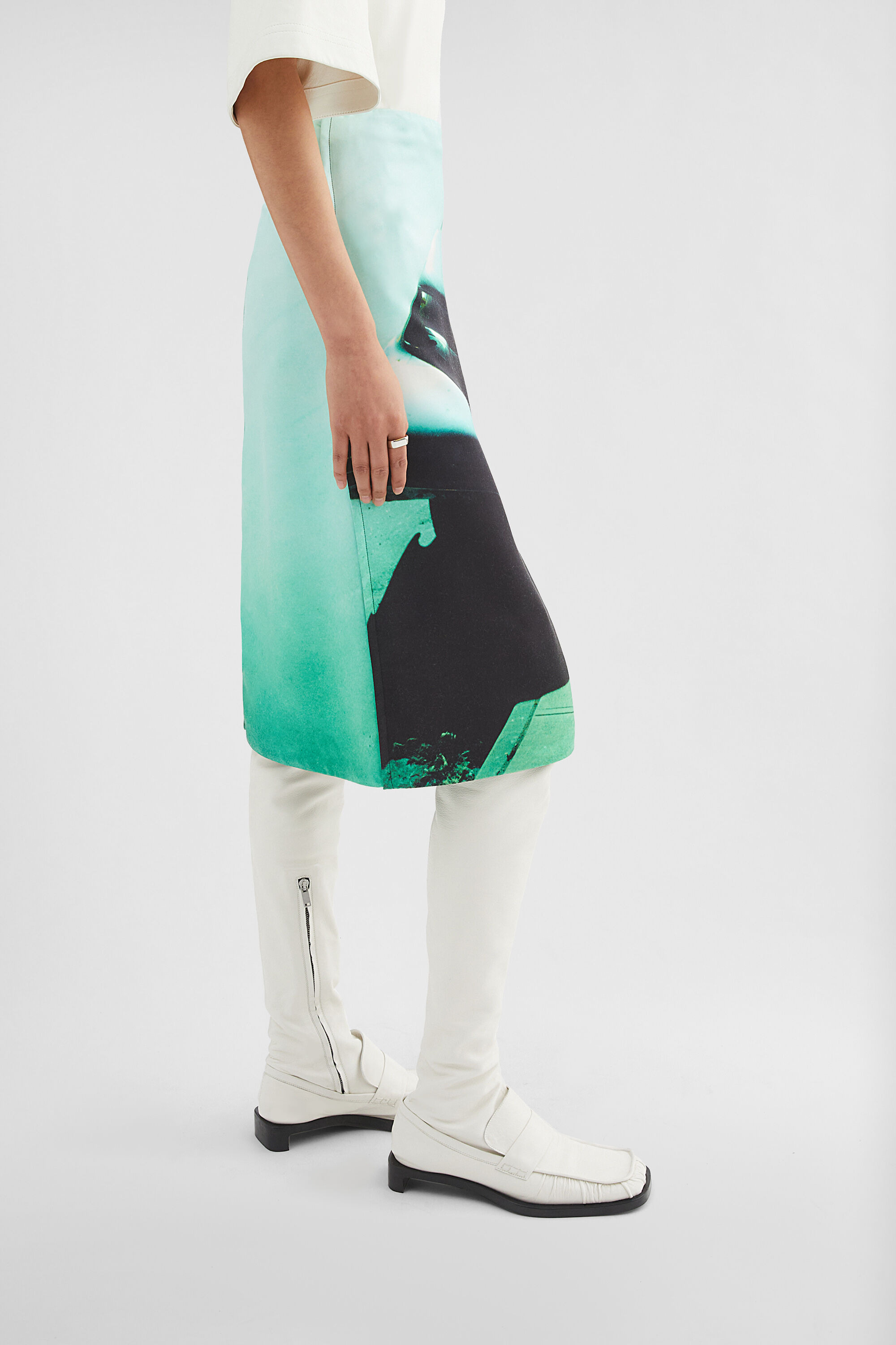 Printed Skirt - 6