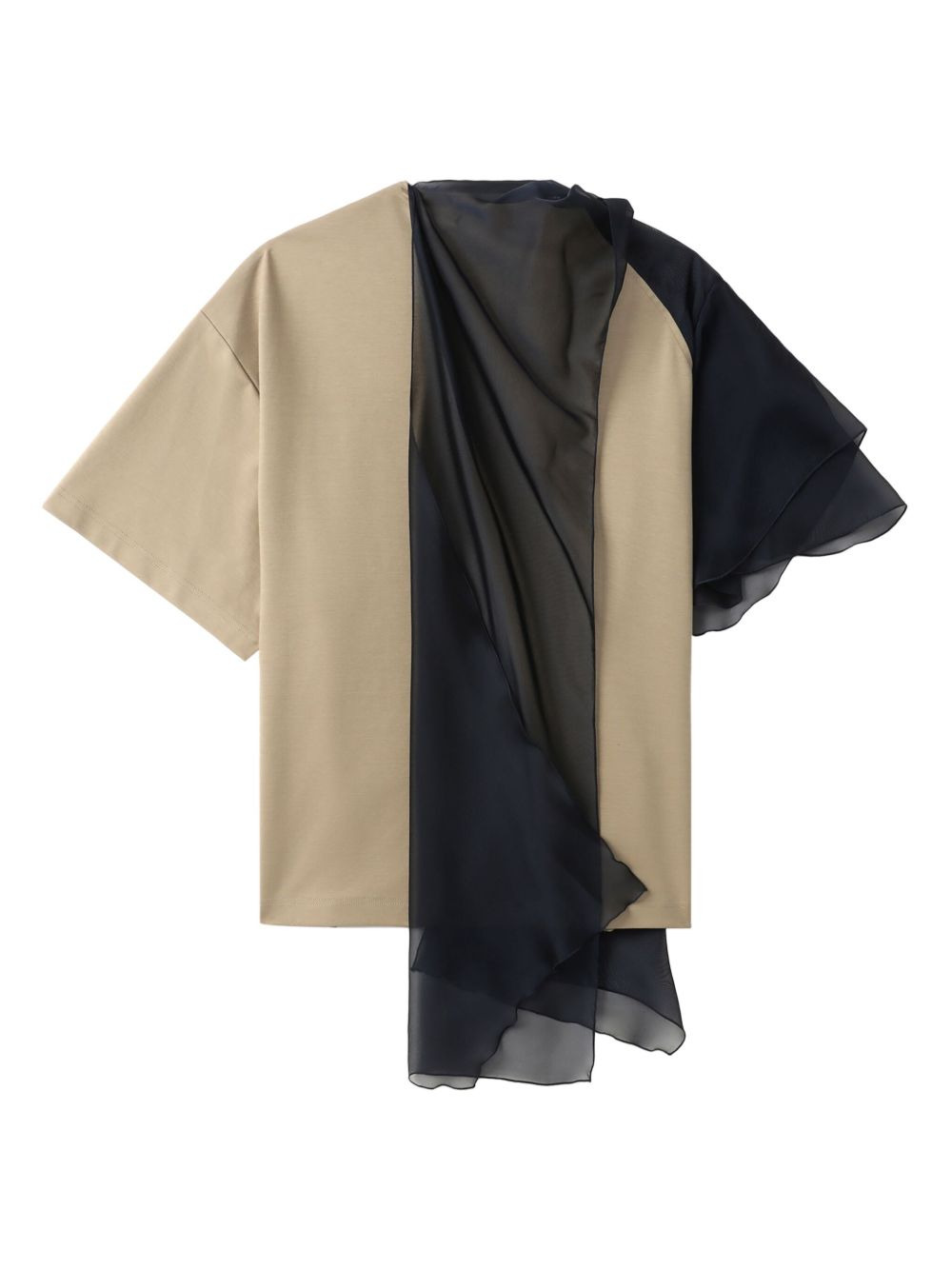 sash-detail T-shirt - 6