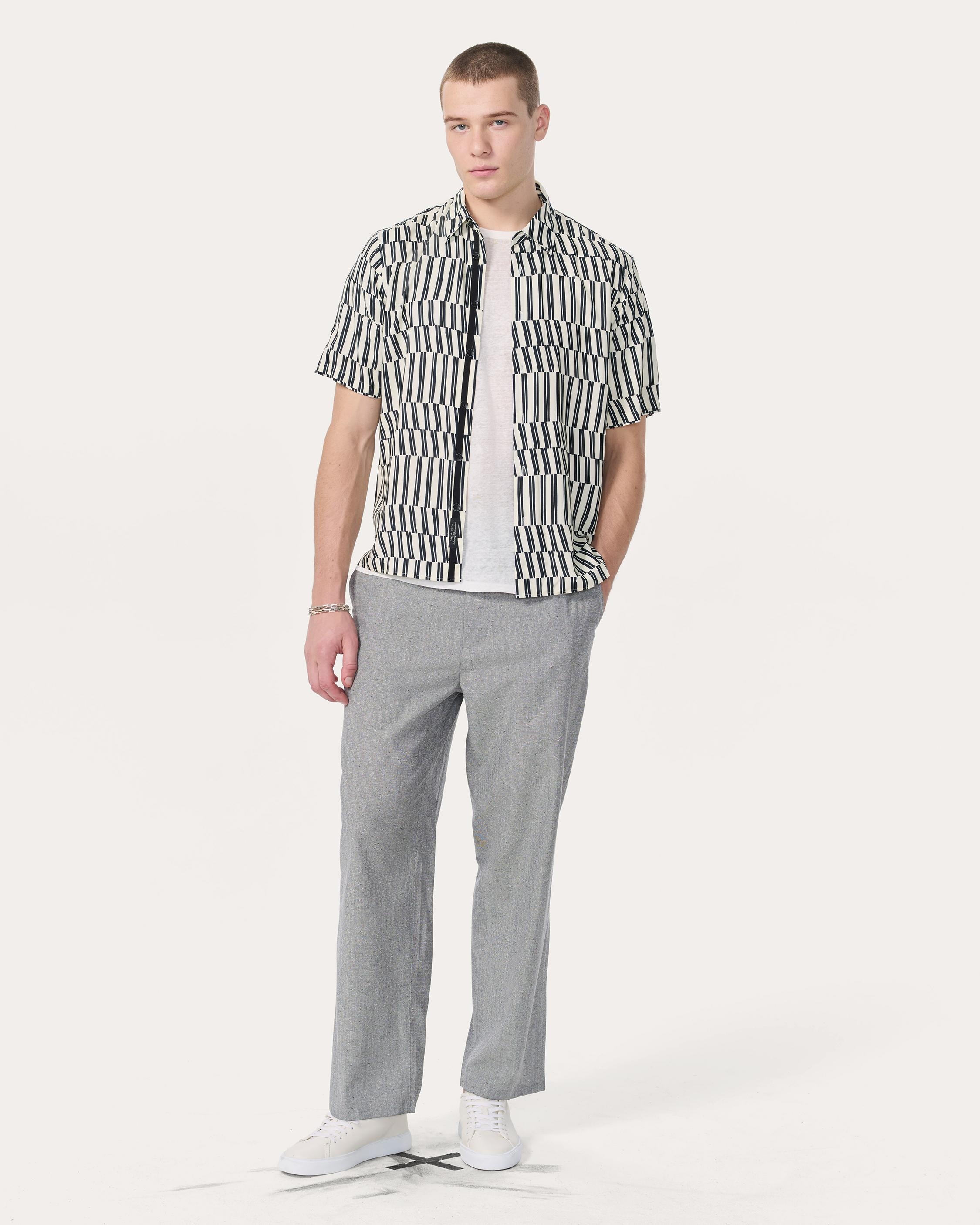 Dalton Printed Shirt - 3