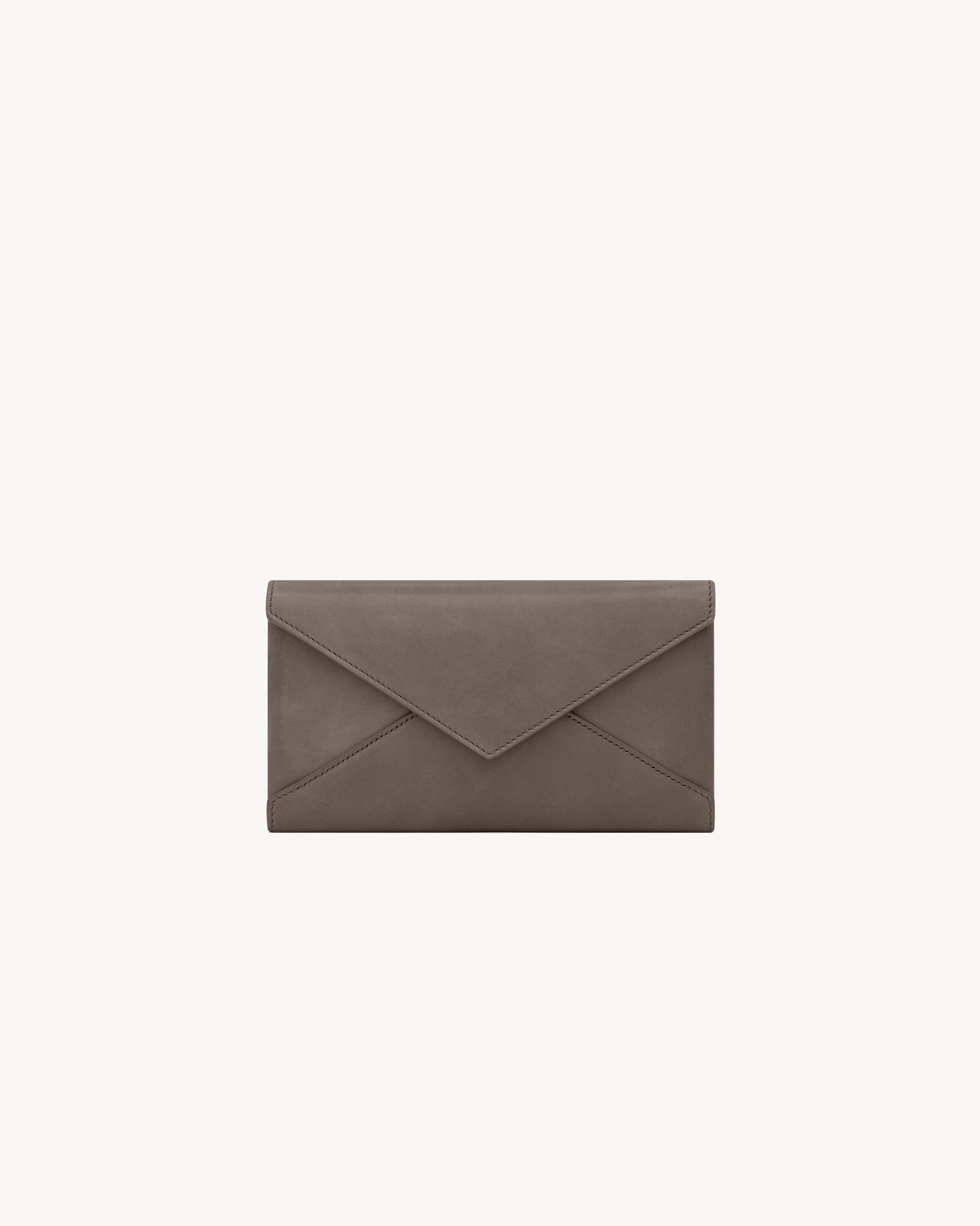 LETTER LARGE WALLET IN LEATHER - 1